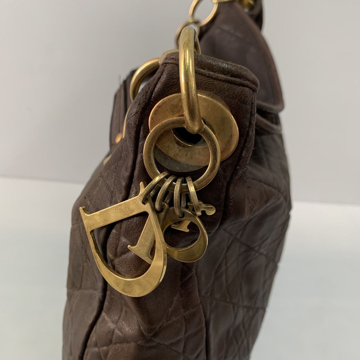 Christian Dior Monsieur Christian Dior Leather Shoulder Bag Size ONE SIZE - 5 Thumbnail
