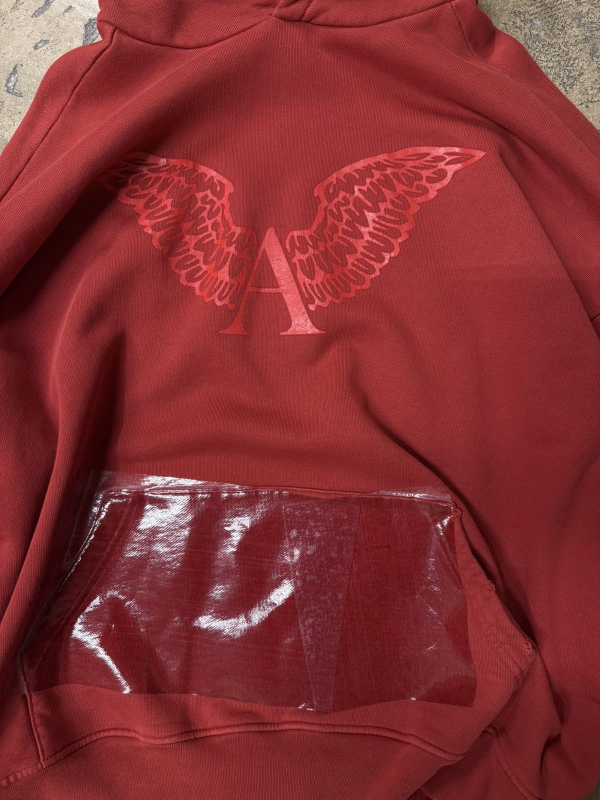 ALEXANDER DIGENOVA Alexander Digenova Red Logo Melt Lock Hoodie Size US L / EU 52-54 / 3 - 3 Thumbnail