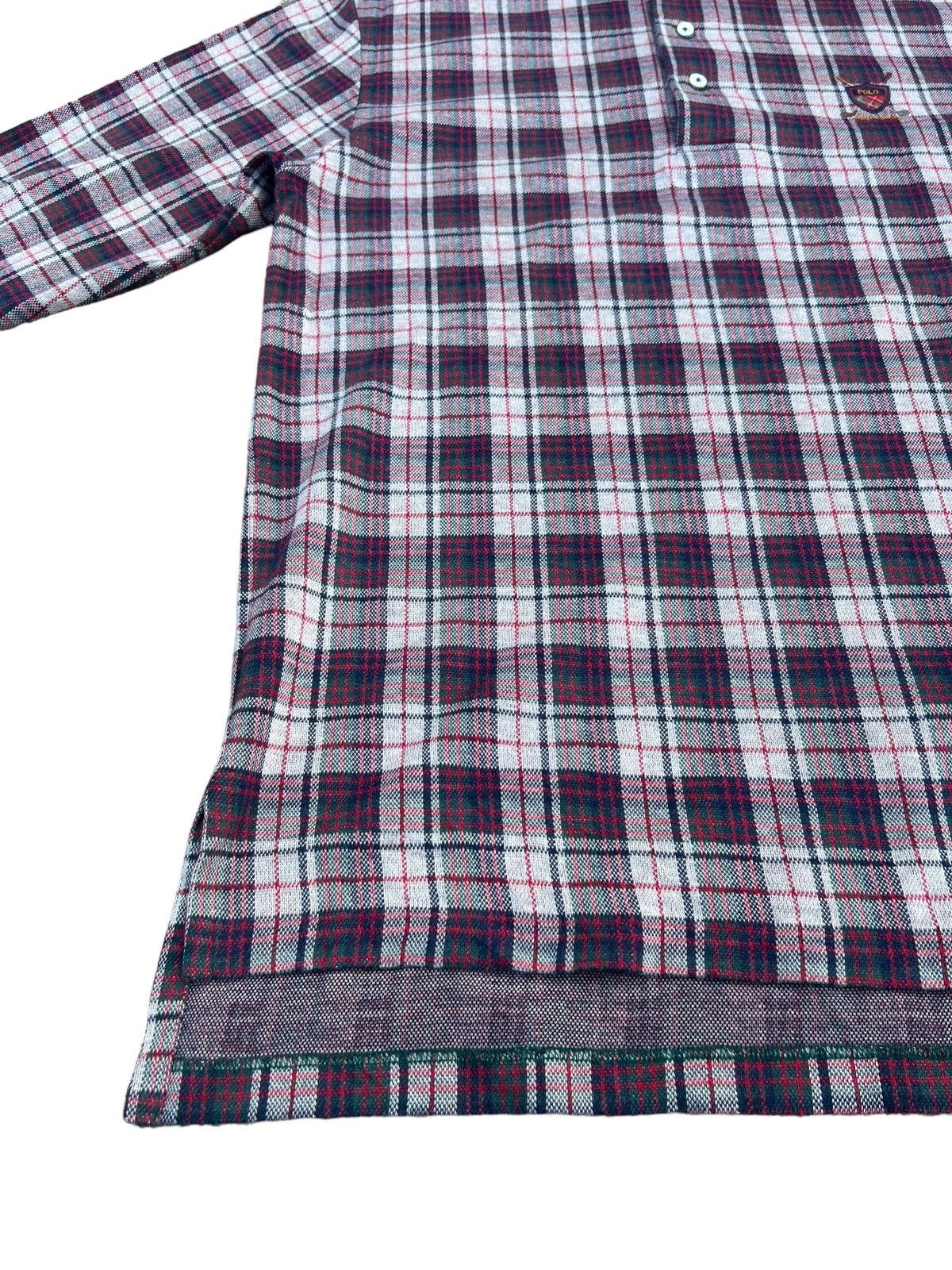 Polo Ralph Lauren Vintage 90s Polo Ralph Lauren Checkered Polo Shirt Size US L / EU 52-54 / 3 - 7 Thumbnail