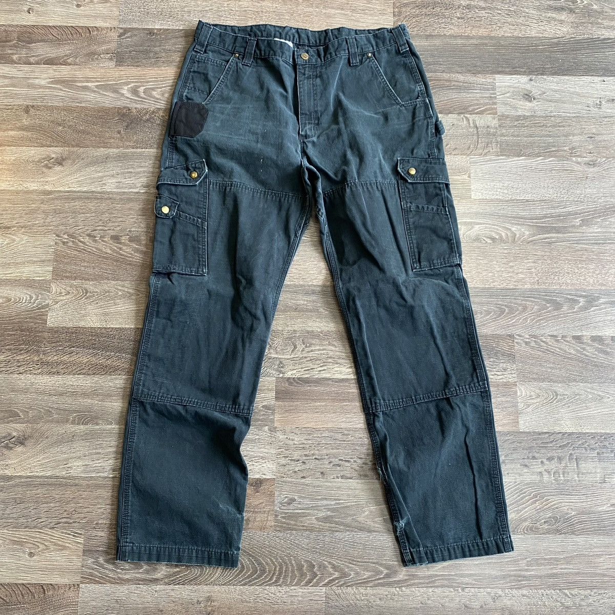 Carhartt × Vintage Carhartt carpenter cargo workwear pants Size US 38 / EU 54 - 1 Thumbnail