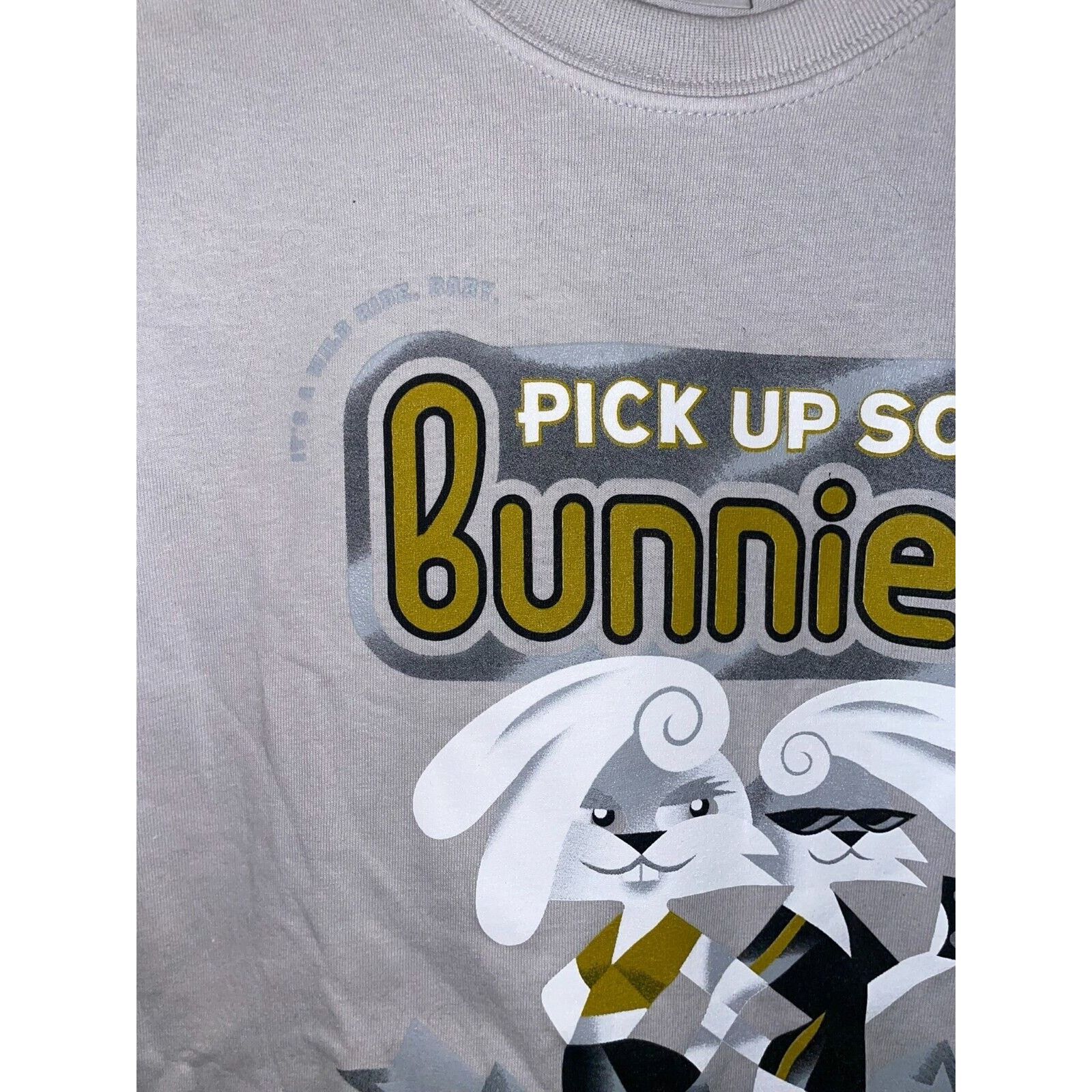 Gildan Vintage Kansas State Fair Shirt Pick Up Some Bunnies Tee L Size US L / EU 52-54 / 3 - 2 Thumbnail