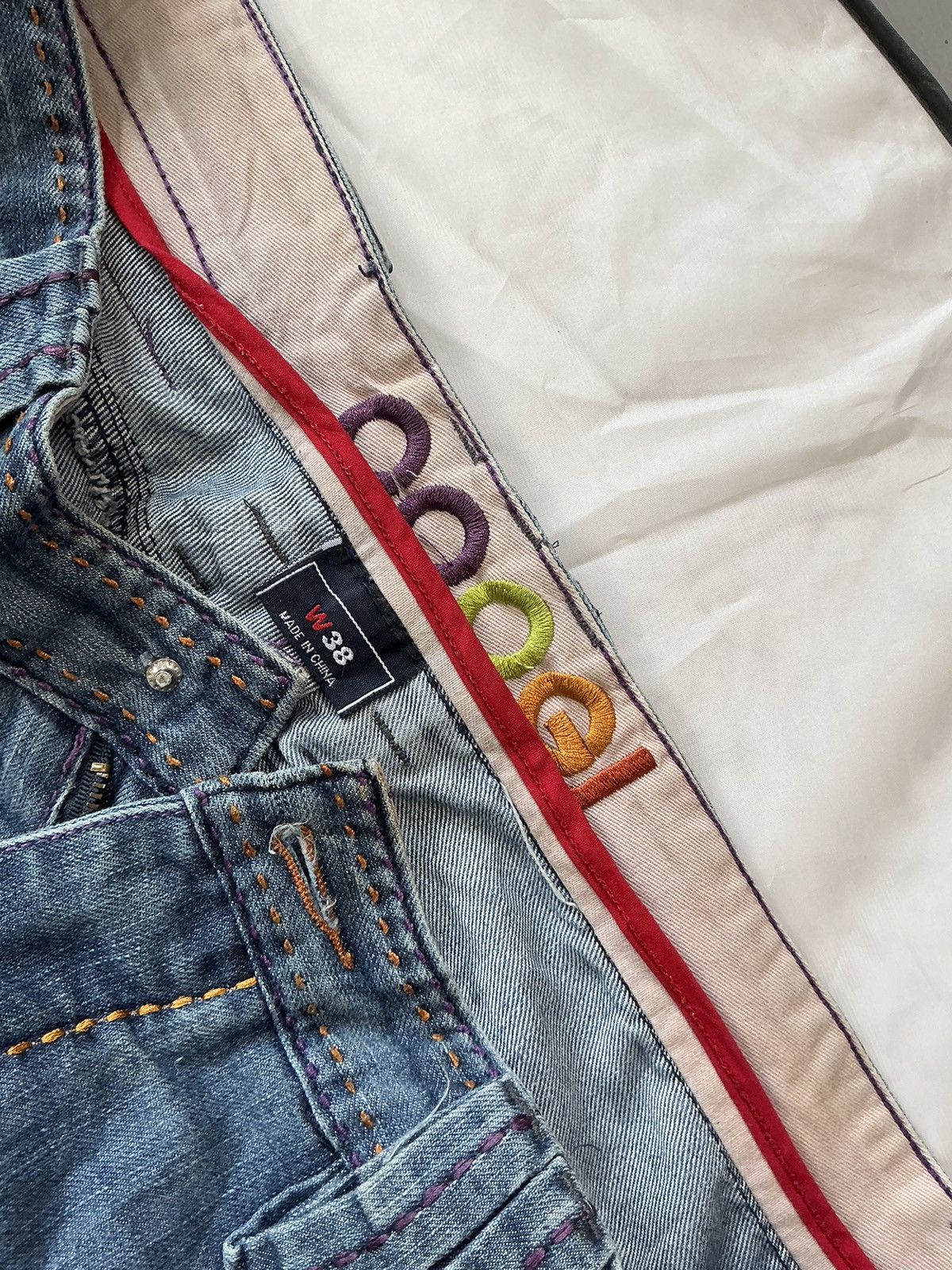 Coogi × Vintage Vintage Coogi crazy 🐨 embroidered denim jort Size US 38 / EU 54 - 5 Thumbnail