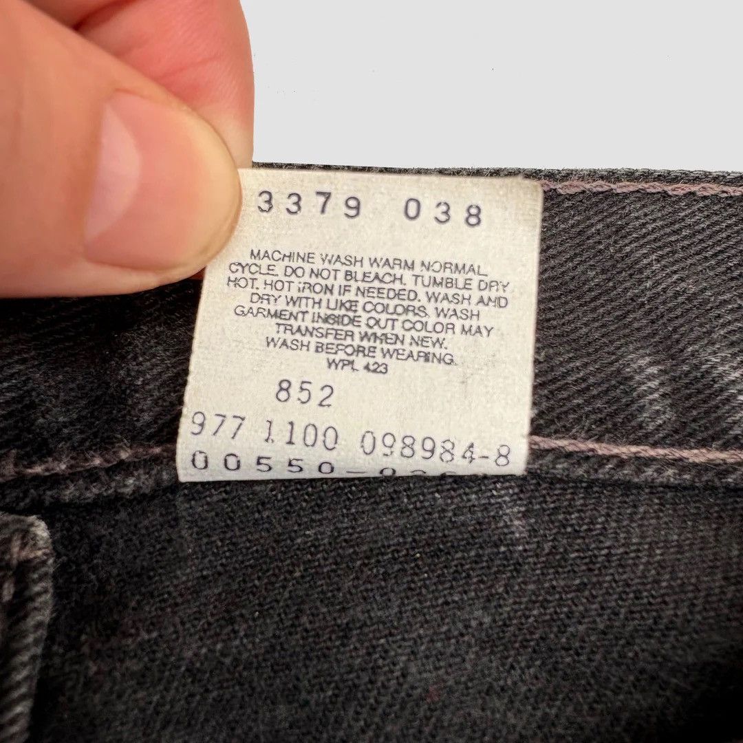 Levi's Levi’s 550 1990 90s Vintage W33 L27 Relaxed Denim Jeans Size US 33 - 6 Thumbnail