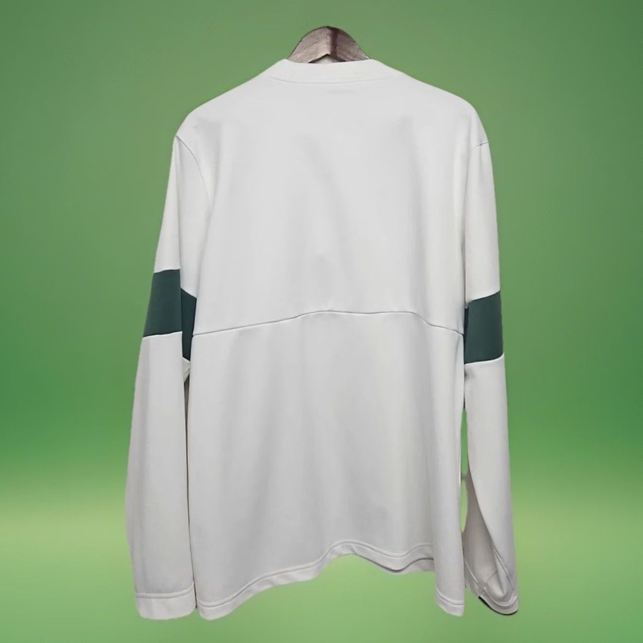 Nike Nike Baylor Bears Dri-FIT 1/4 Zip Pullover Mens XL White Green NCAA Performance Jacket Size US XL / EU 56 / 4 - 5 Thumbnail