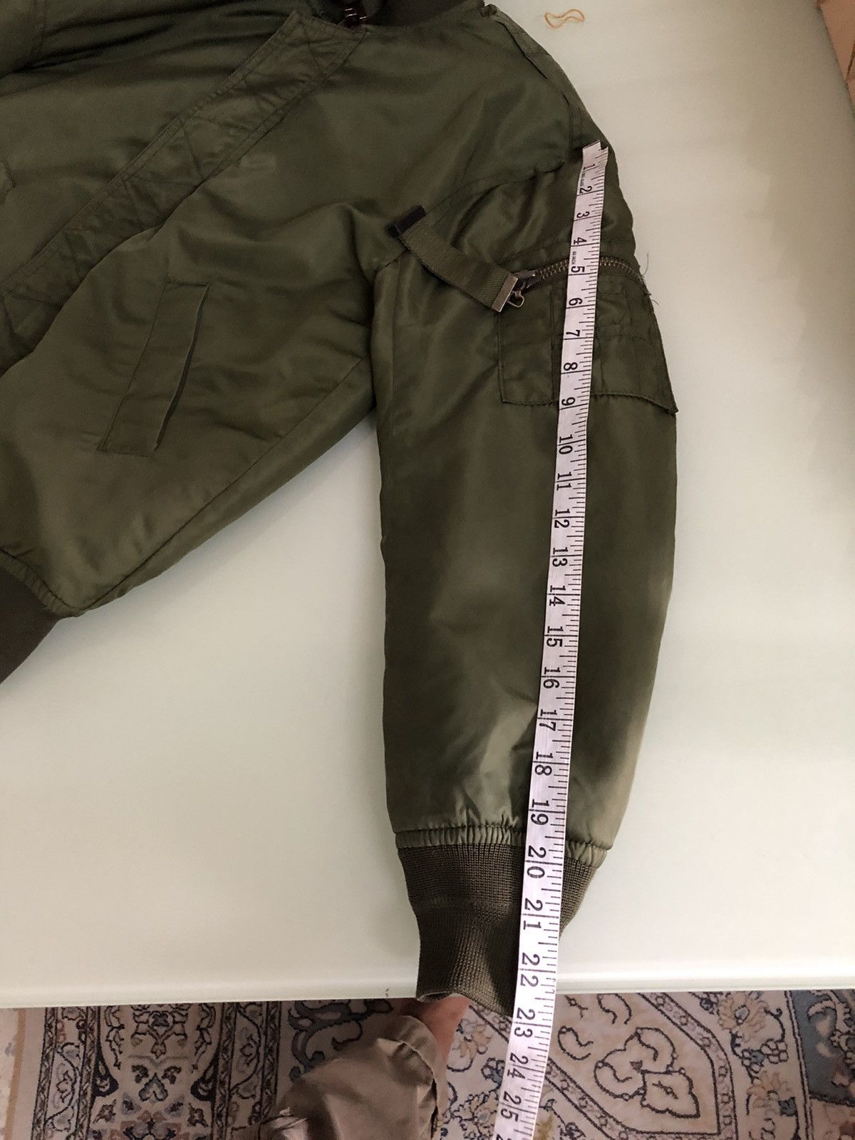Vintage Rare❗️H&M x CMMN Military Bomber Jacket Size US XS / EU 42 / 0 - 24 Thumbnail
