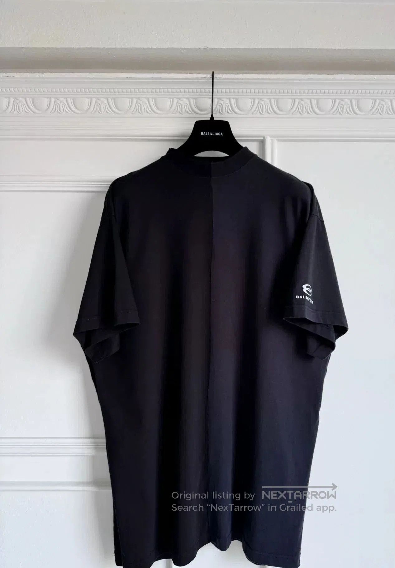 Balenciaga Balenciaga Unity 3/4 Sleeve T-shirt Black | Grailed