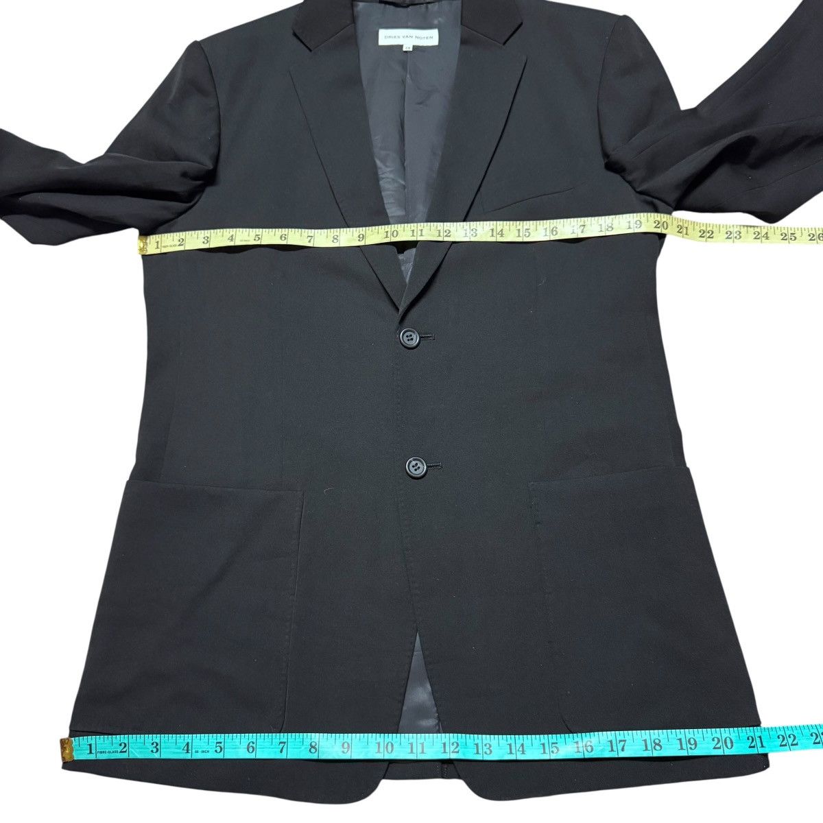Dries Van Noten Dries Van Noten Archive Wool Blazer Made in Japan Size 48R - 17 Thumbnail