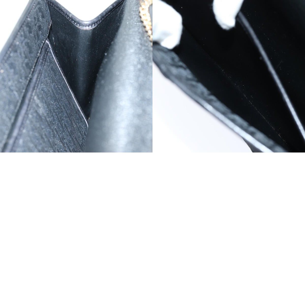 Dior DIOR Trotter Canvas Chain Shoulder Bag Black Size ONE SIZE - 12 Thumbnail