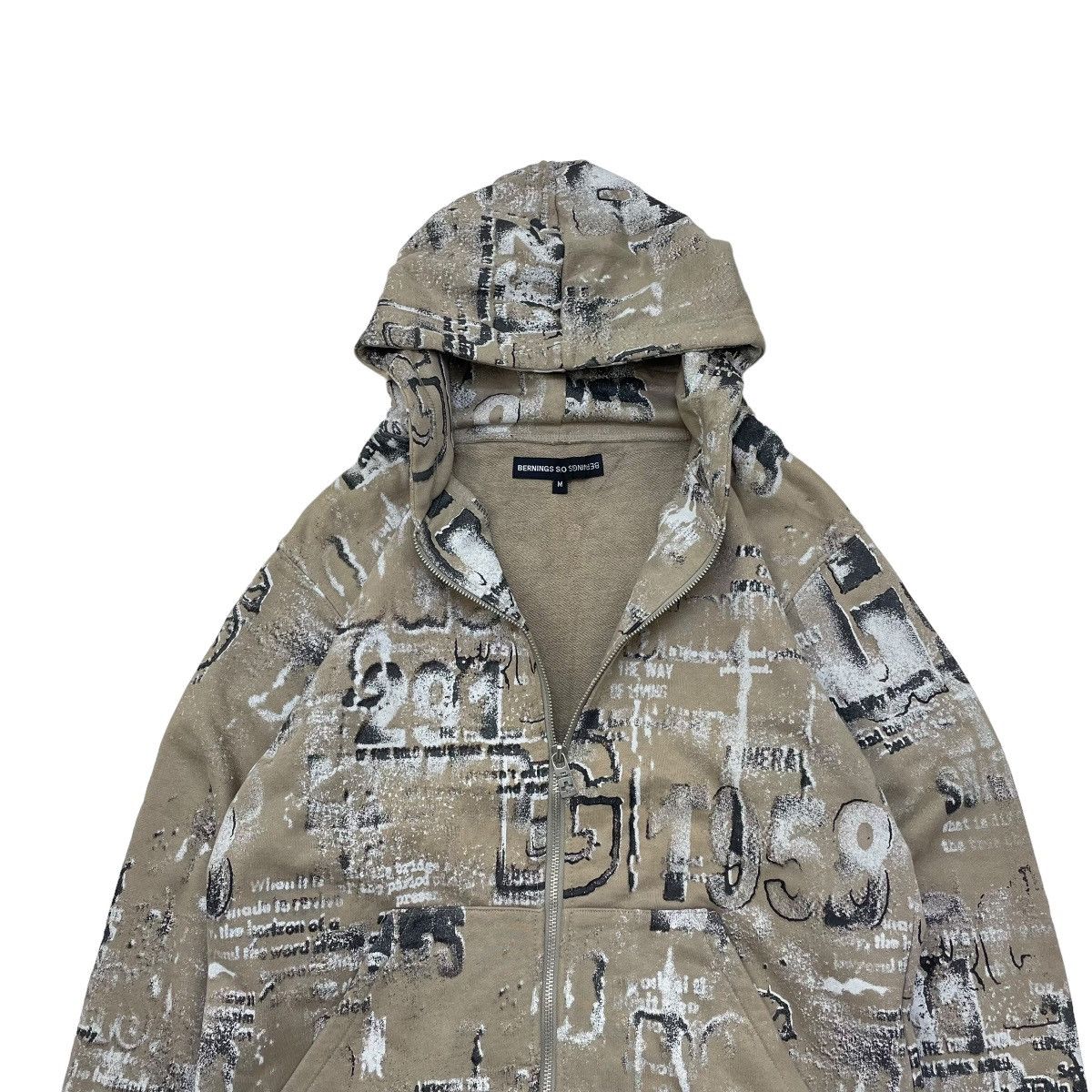 Japanese Brand 🔥Japanese Brand Berning Sho Full Print Hoodie Size US M / EU 48-50 / 2 - 3 Thumbnail