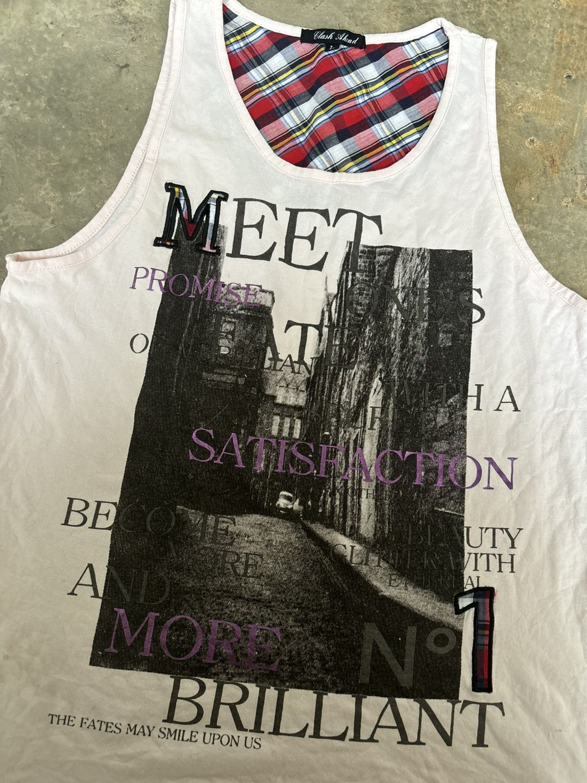 Hysteric Glamour Y2k Clash Ahead Ifsixwasnine Punk Style Tank tops Size US L / EU 52-54 / 3 - 2 Thumbnail
