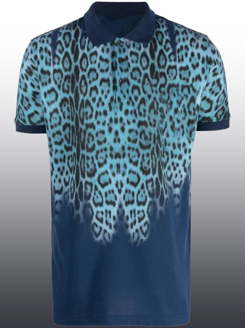 Other Leopard-Print Cotton Polo Shirt – Men's Short Sleeve Polo Size US L / EU 52-54 / 3 - 2 Thumbnail