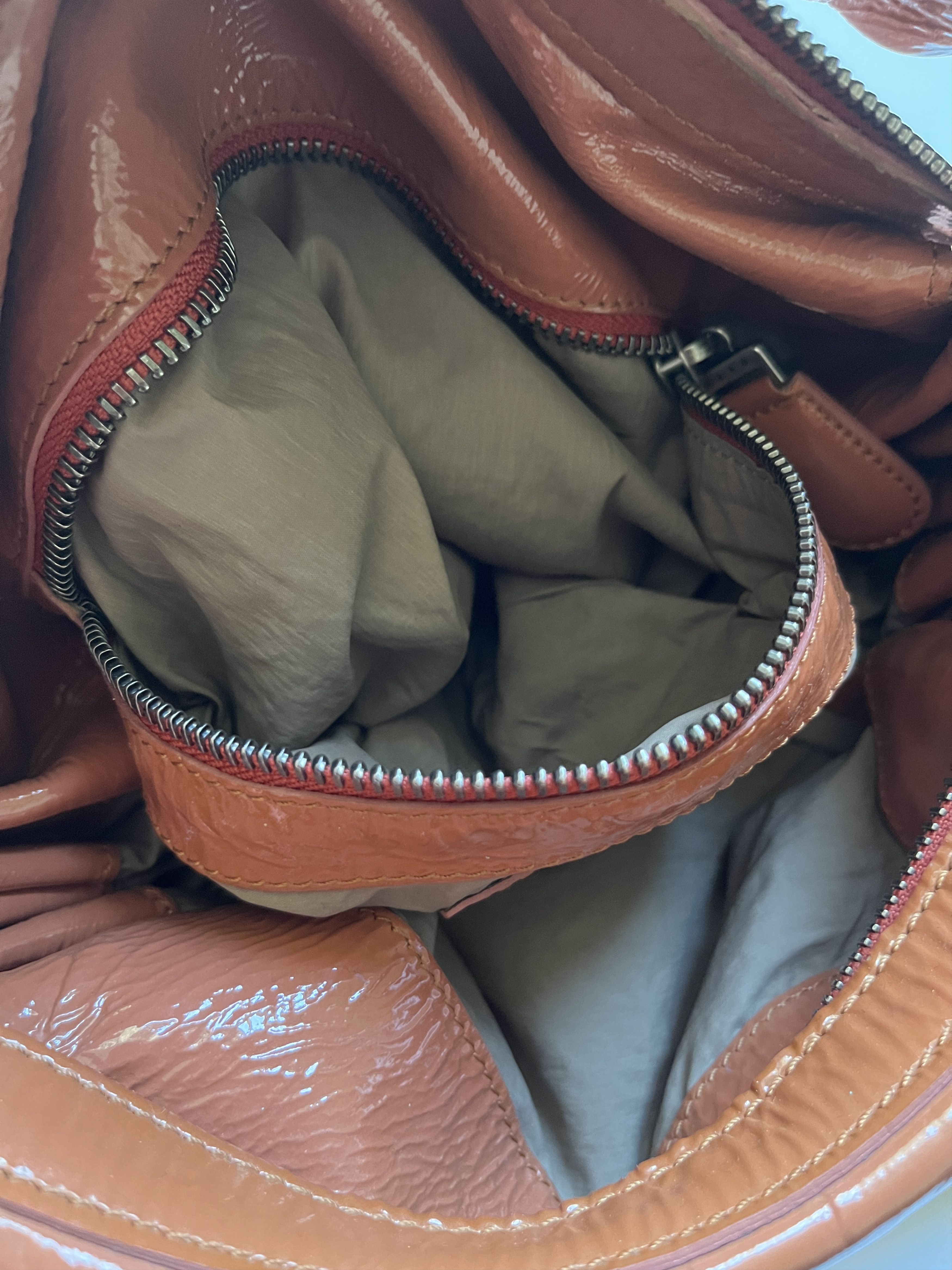 Marni ⚡️QUICK SALE⚡️Marni Brown Patent Leather Shoulder Bag Size ONE SIZE - 12 Thumbnail