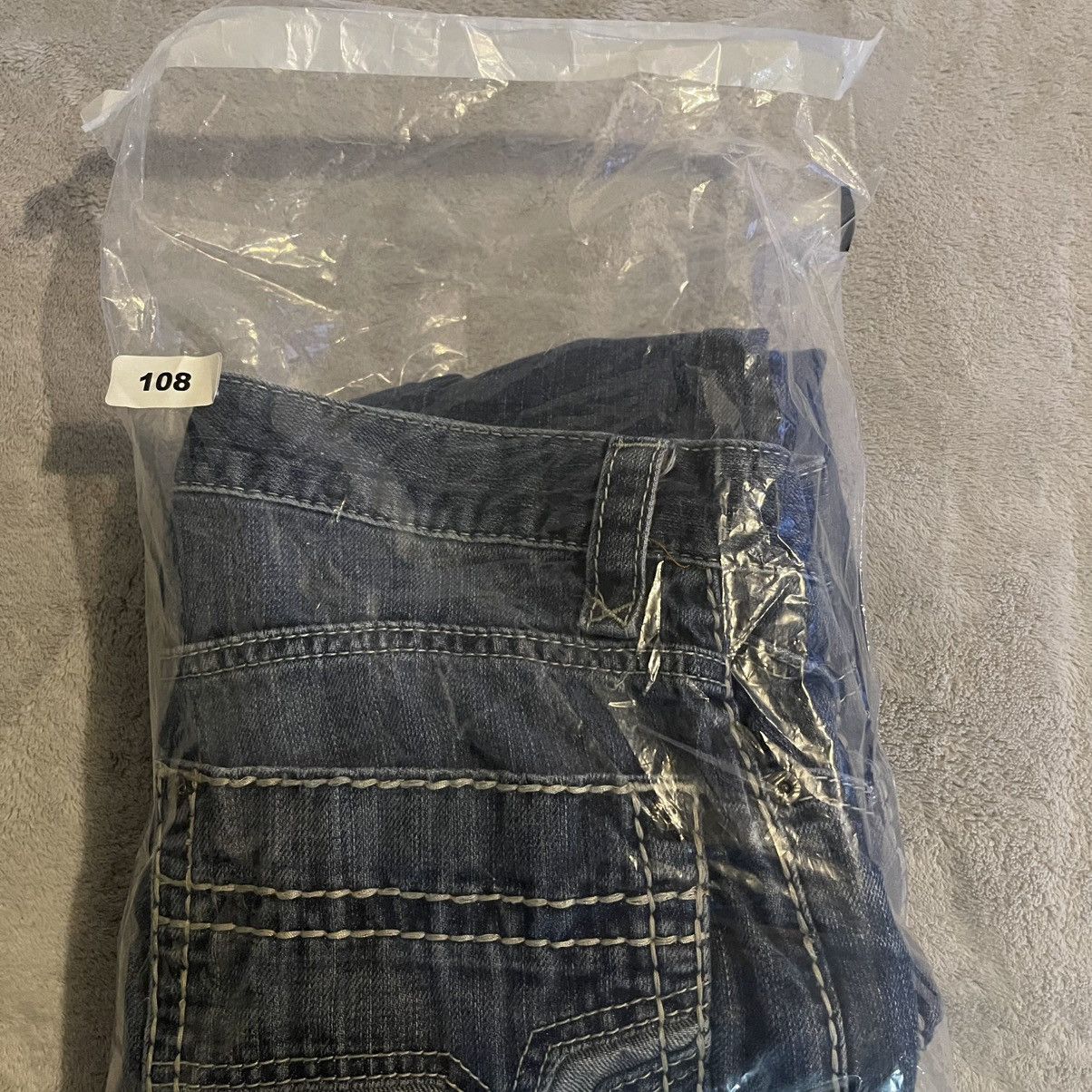 Other Vintage INC Berlin Slim Straight Men Jeans Blue 34x30 Y2K Size US 34 / EU 50 - 11 Thumbnail