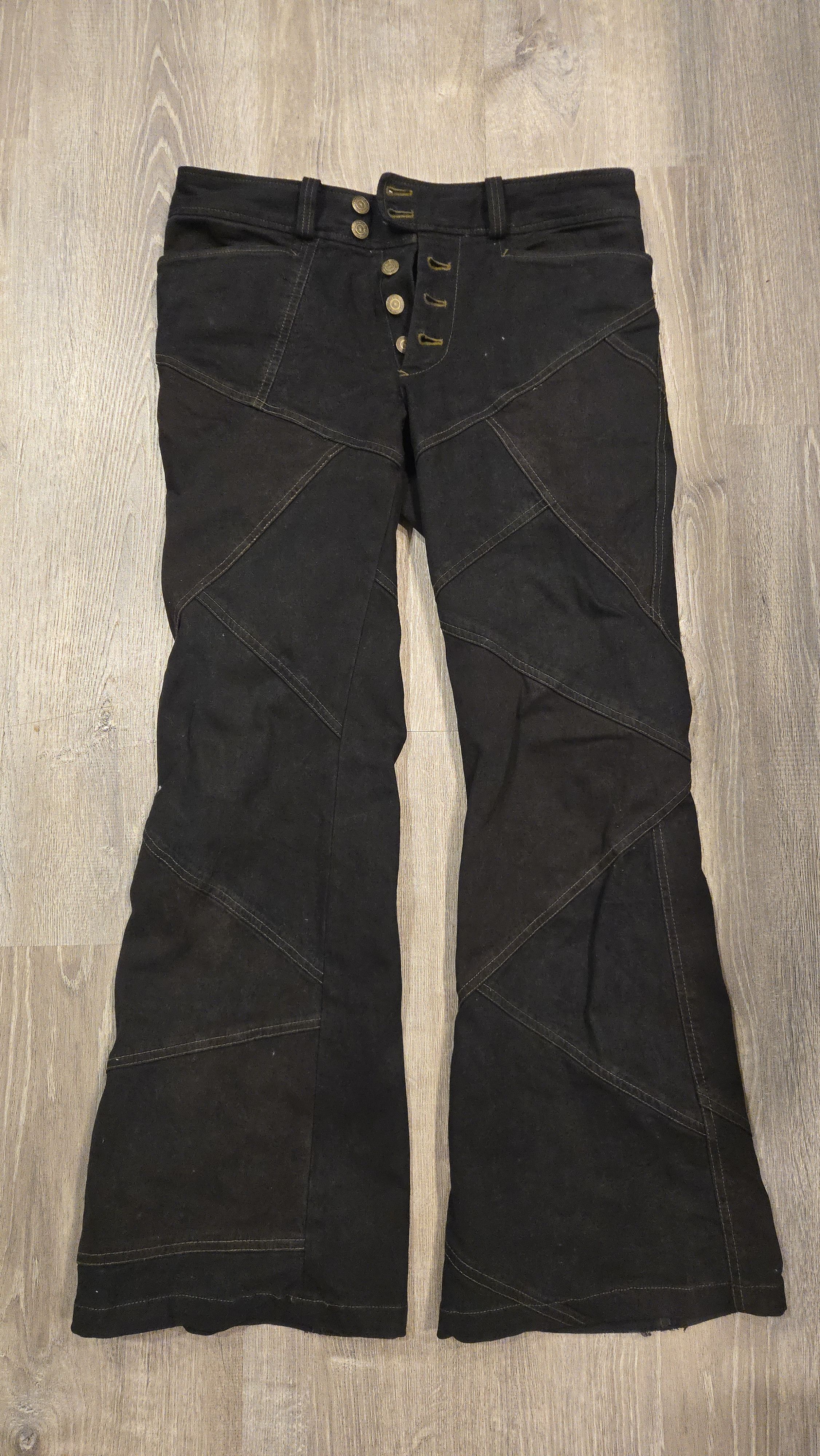 TORNADO MART flare ブラックL Tornado Mart Flared Jeans Black | Grailed