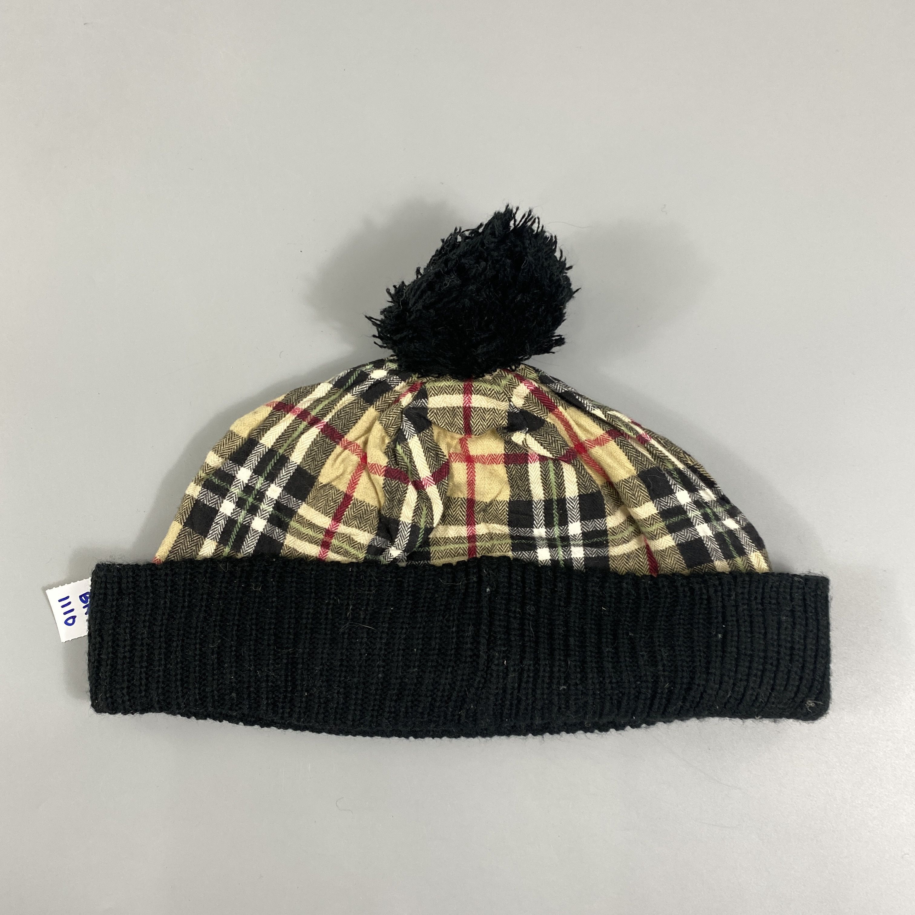 Japanese Brand Checked Snow Cap Beanie Hat -BN1110 Size ONE SIZE - 7 Thumbnail