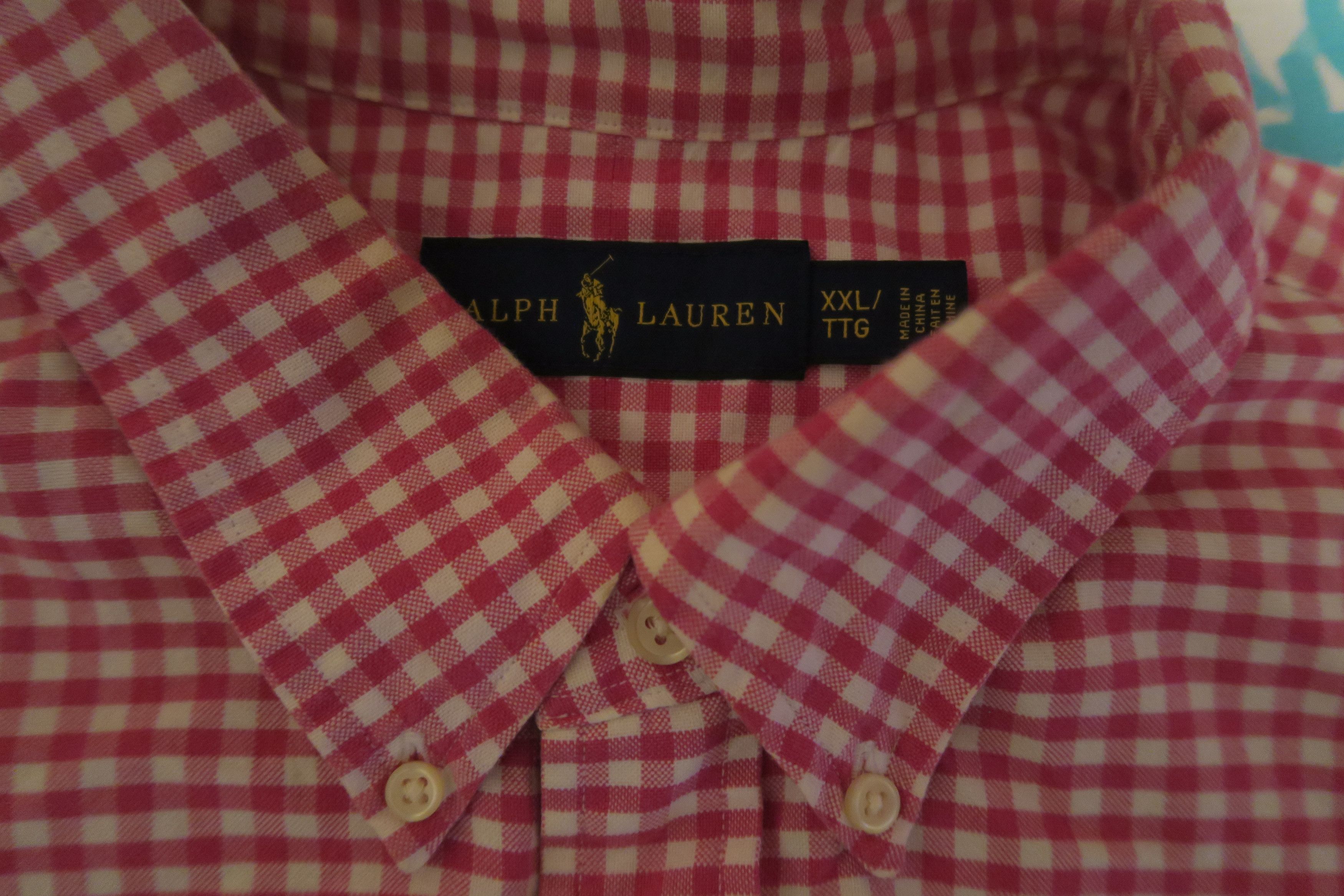 Polo Ralph Lauren Polo Ralph Lauren Button Down Shirt Gingham Check Picnic Size US XXL / EU 58 / 5 - 3 Thumbnail