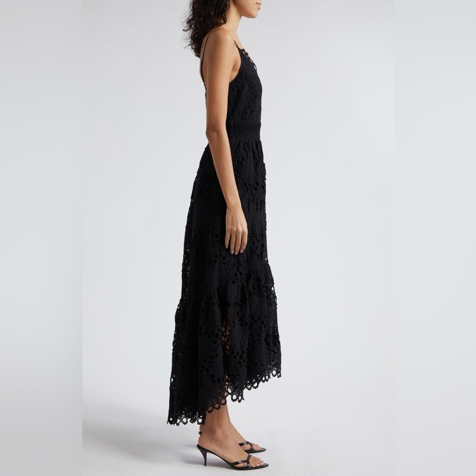 Ramy Brook NWT Ramy Brook Embroidered Belle Dress in Black size Small Size S / US 4 / IT 40 - 3 Thumbnail
