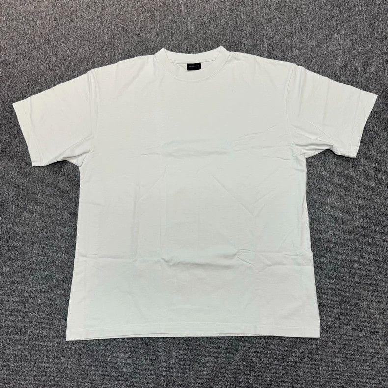 Balenciaga Balenciaga Back Flash Diamond logo White Short Sleeve T-sh Size US M / EU 48-50 / 2 - 1 Thumbnail