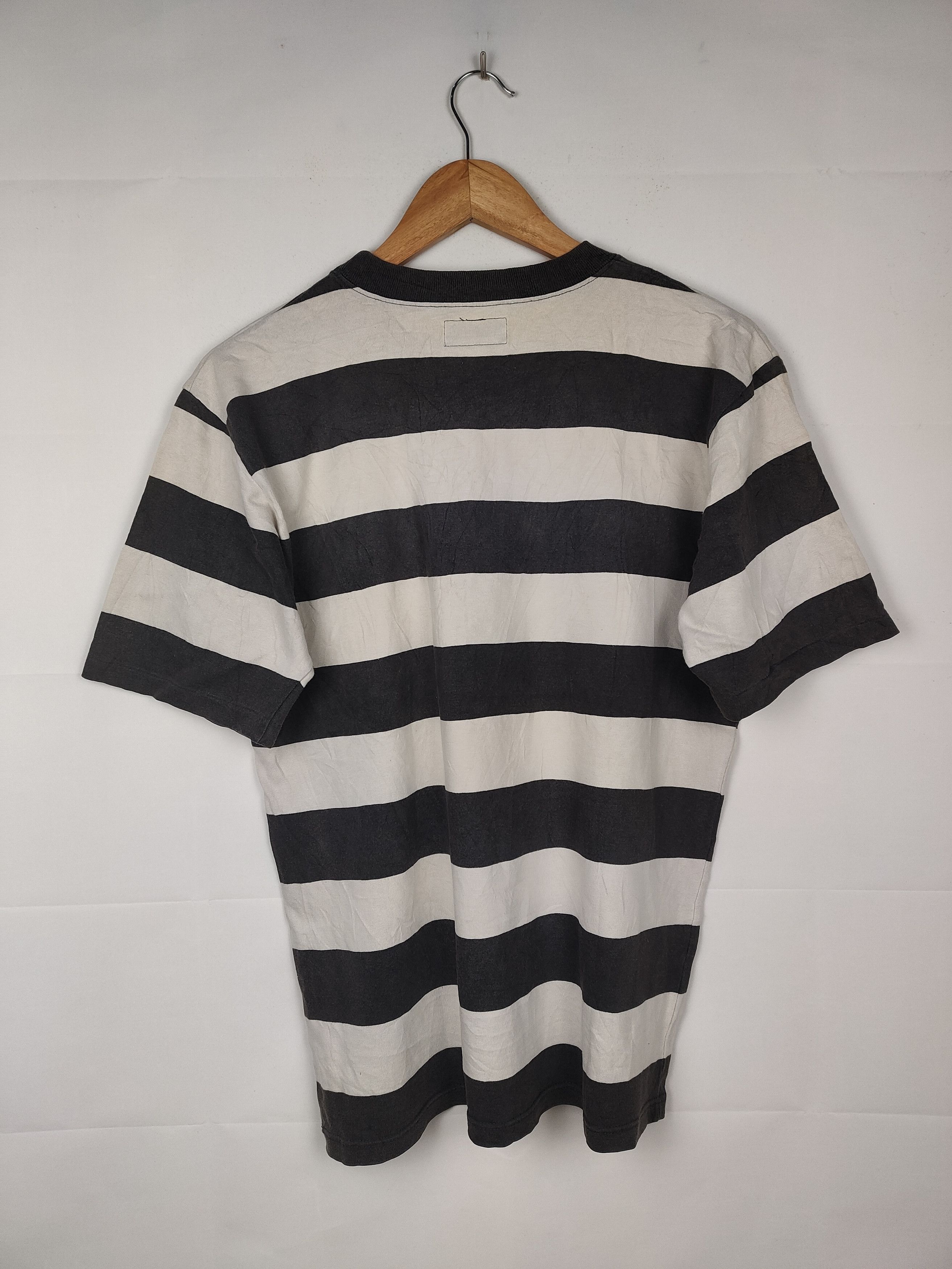 Japanese Brand × agnes b. Agnes B Stripe Shirt Size US M / EU 48-50 / 2 - 4 Thumbnail