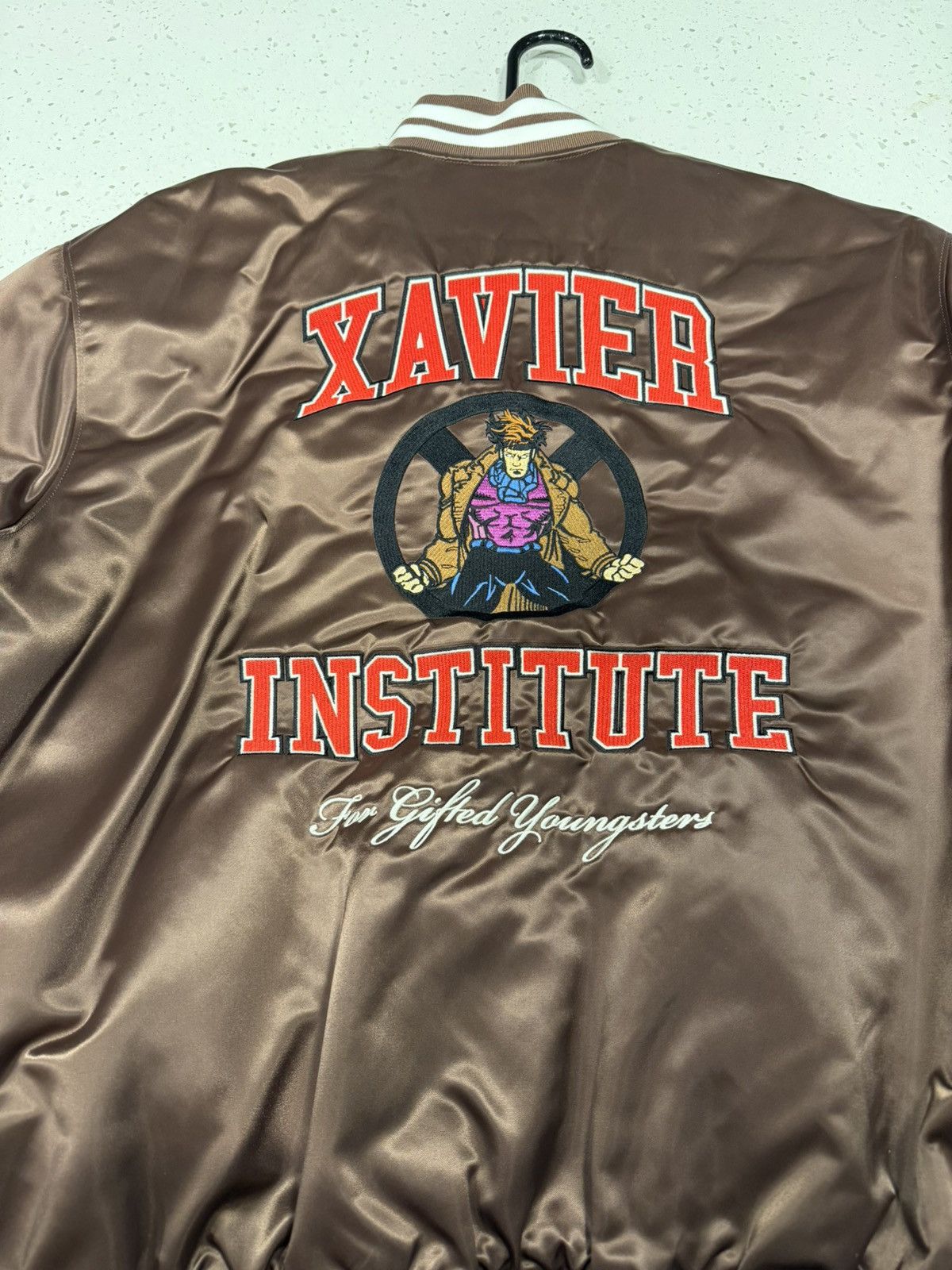 Kith Kith X Marvel X-Men Gambit Satin Bomber Jacket Size US M / EU 48-50 / 2 - 8 Thumbnail