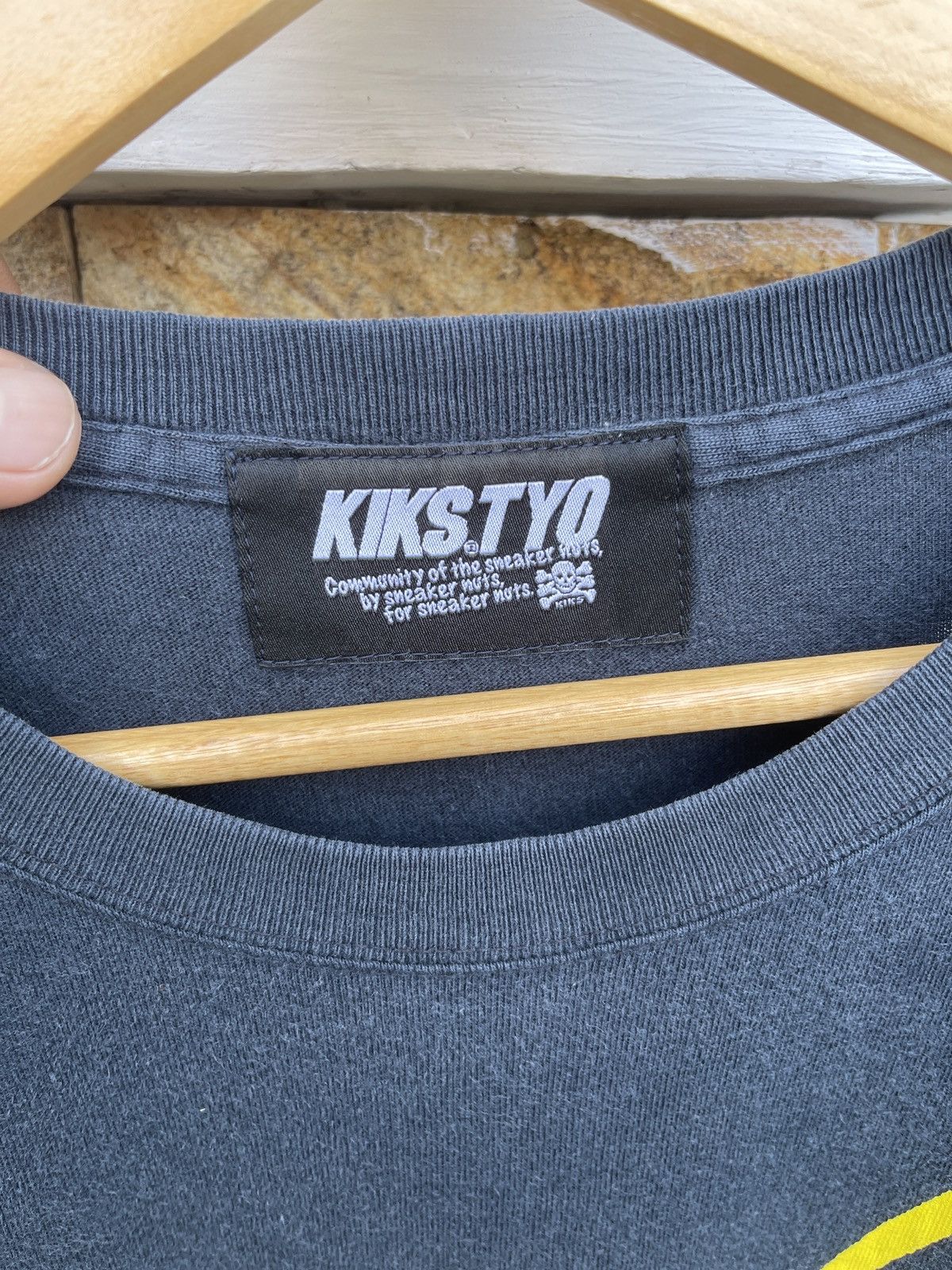 KIKS TYO Last Drop🔥Rare🔥Vintage KIKS TYO Spellout Faded Tee Size US L / EU 52-54 / 3 - 6 Thumbnail
