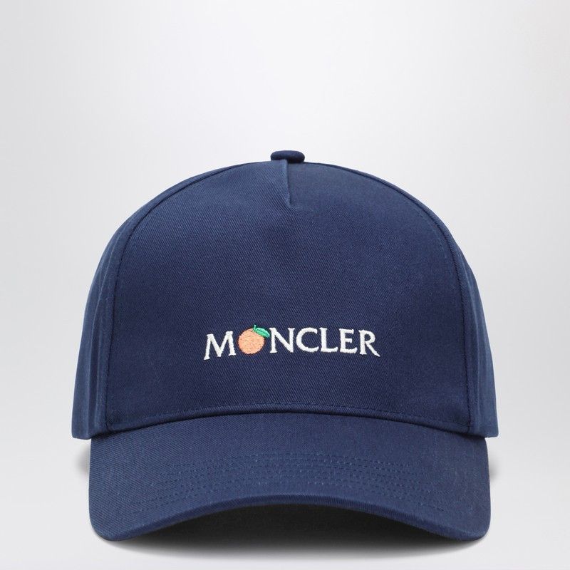 Moncler Genius Blue Baseball Cap With Logo