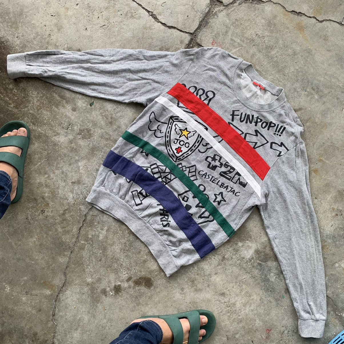 Japanese Brand Castelbajac sweatshirt Size US M / EU 48-50 / 2 - 3 Thumbnail