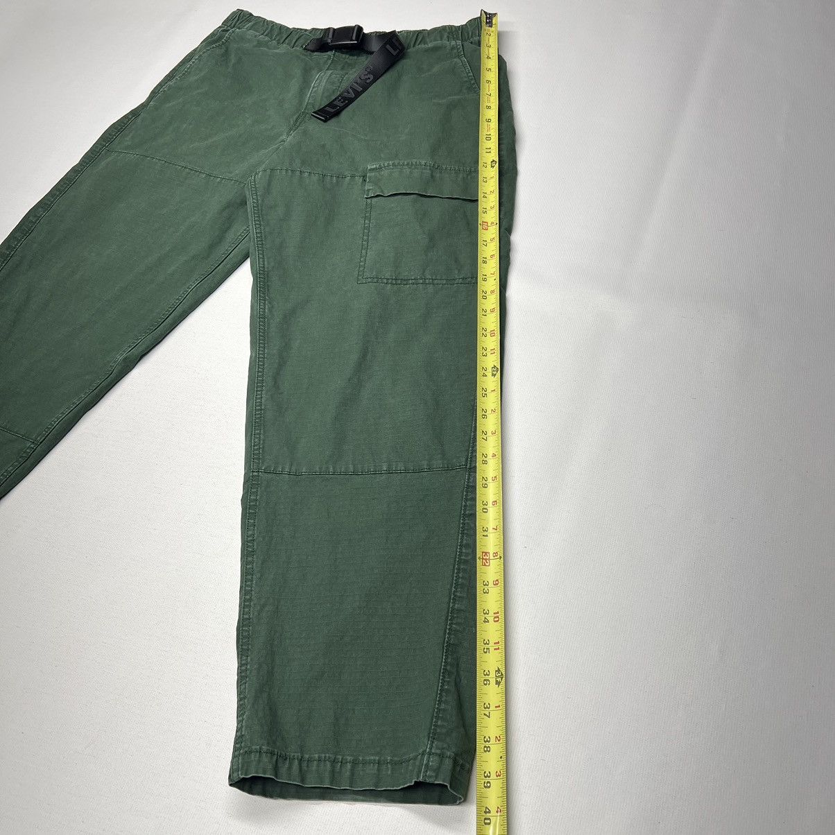 Levi's Levis Pants Green Ripstop Utility Field Baggy Belted Size US 32 / EU 48 - 18 Thumbnail