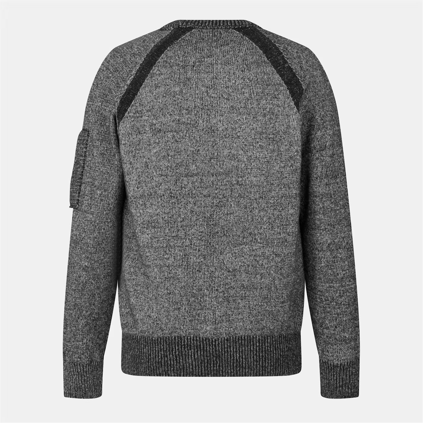 C.P. Company o1g2r1mq0426 Crew Knitted Turtle Neck Jumper in Grey Size US S / EU 44-46 / 1 - 2 Thumbnail