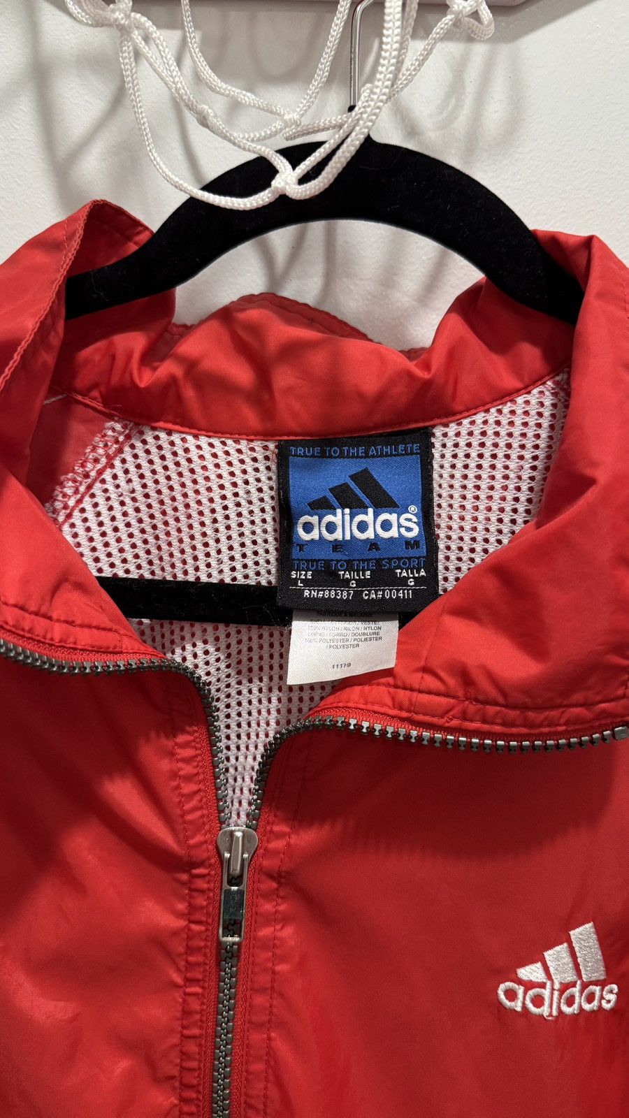 Adidas Adidas Lightweight Jacket Size US L / EU 52-54 / 3 - 2 Thumbnail