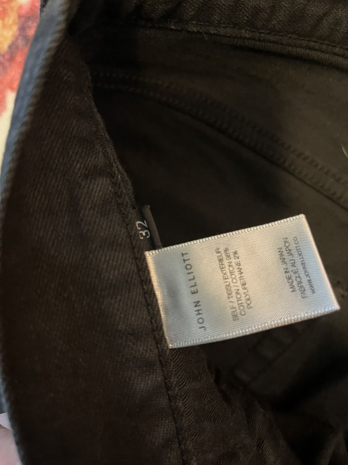 John Elliott John Elliot Cast 2 Slim Carbon Size US 32 / EU 48 - 3 Thumbnail