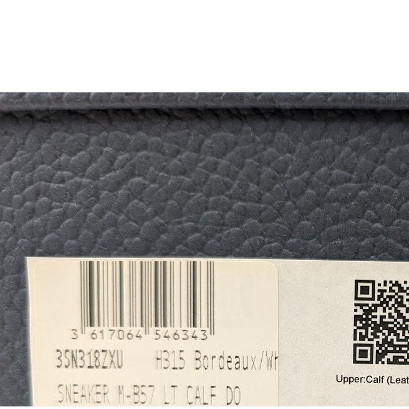 Dior o1rshd1 Q:2 / M-B57 LT Calf Sneakers in Bordeaux Size US 11 / EU 44 - 20 Thumbnail
