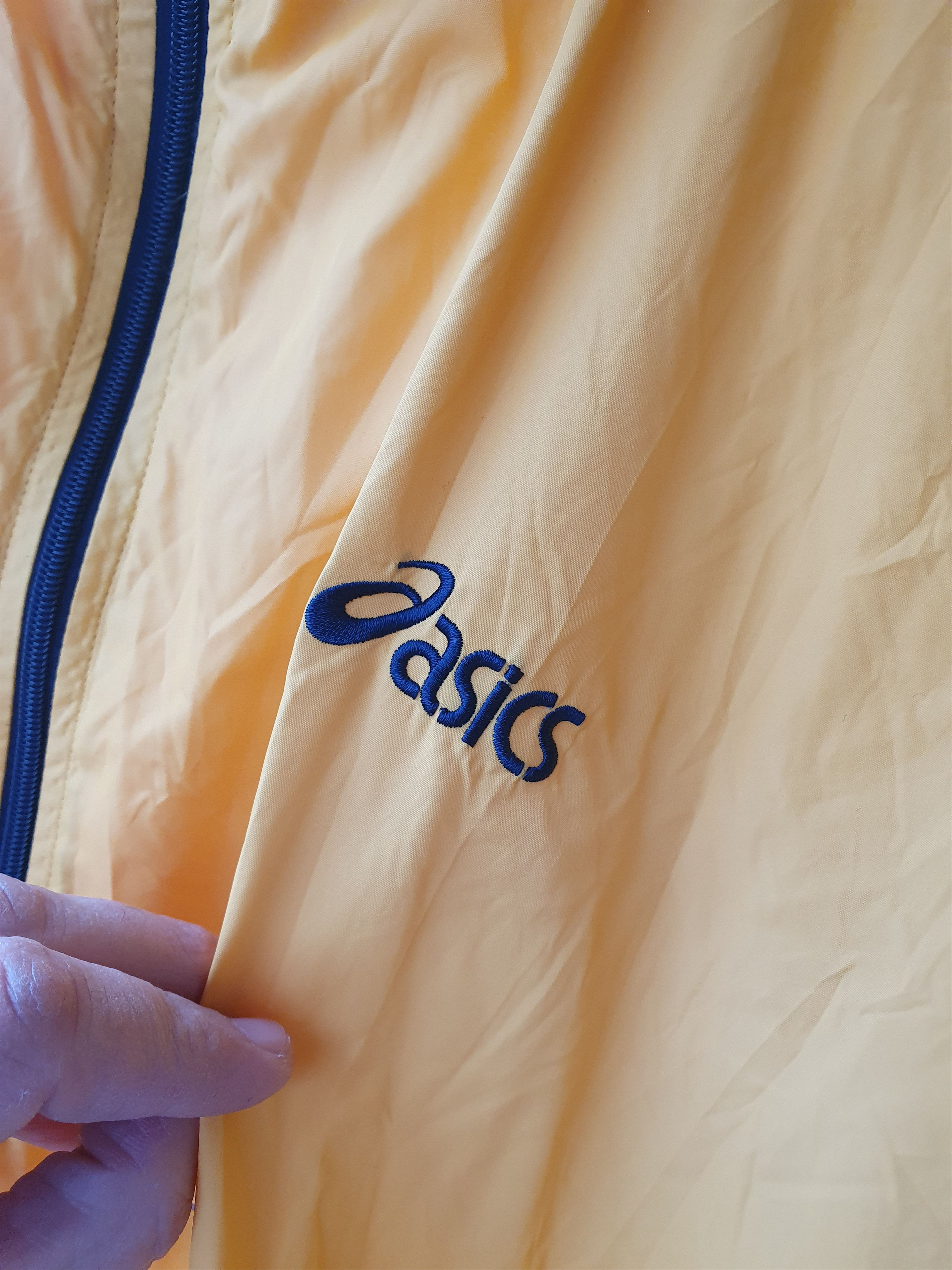 Asics Asics New York City Marathon Windbreaker Unisex jacket sz XL Size US XL / EU 56 / 4 - 9 Thumbnail