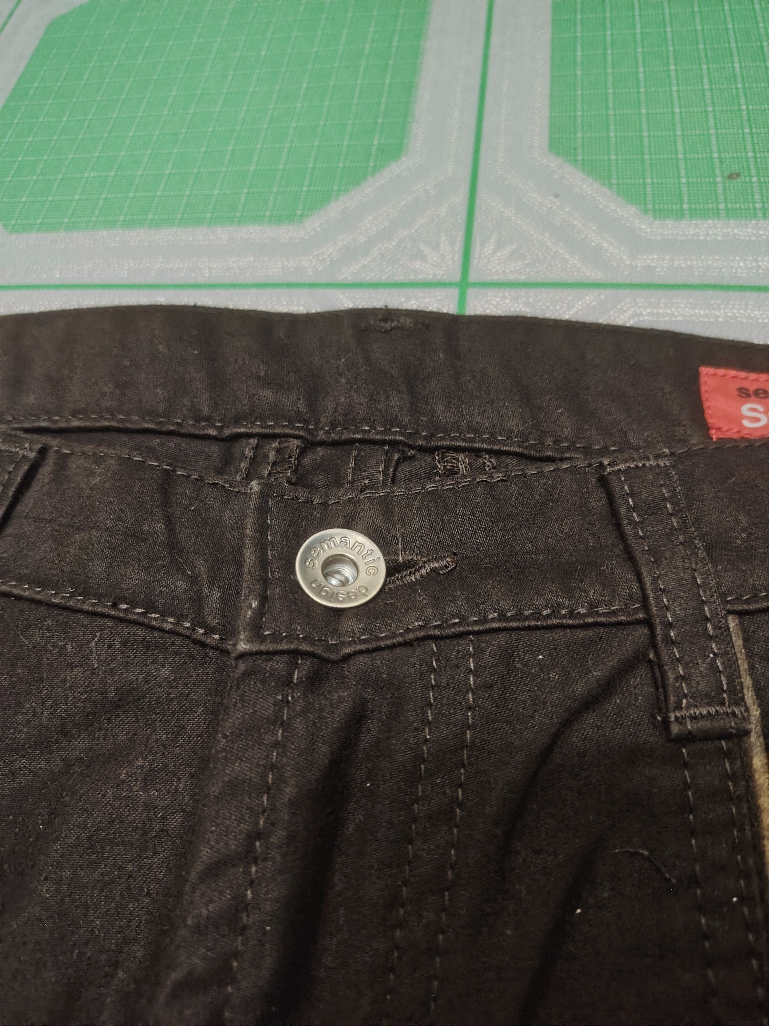 semanticdesign Rare!!! JAPAN Semantic Design Sensation Trousers Brown Line Size US 30 / EU 46 - 8 Thumbnail