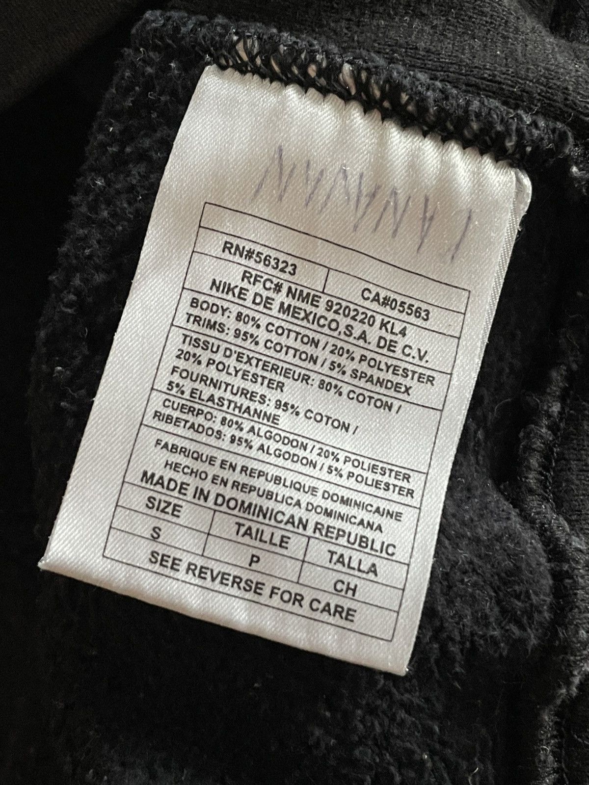 Nike Vintage Nike Spellout Crew Neck Heavy Cotton Sweatshirt Size US S / EU 44-46 / 1 - 7 Thumbnail