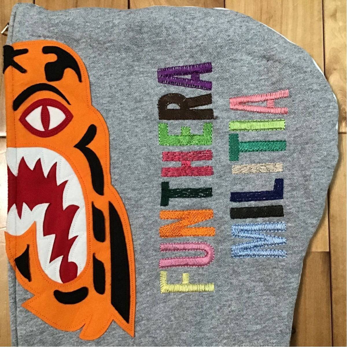 Bape × Nigo BAPE Tiger full zip hoodie gray x white a bathing ape NIGO Size US S / EU 44-46 / 1 - 5 Thumbnail