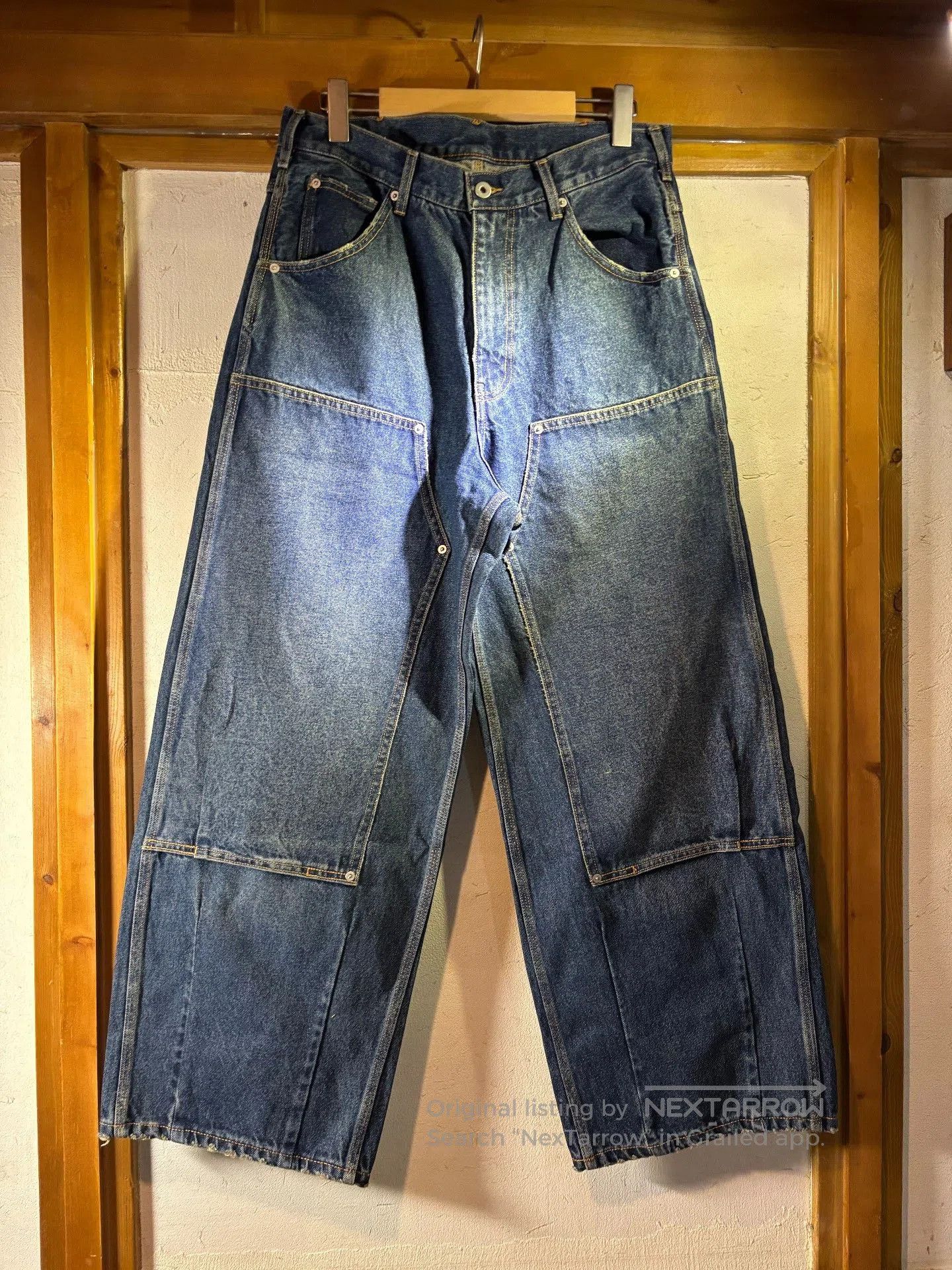 Journal Standard Journal Standard Washed Denim Logger Pants. Size US 34 / EU 50 - 1 Thumbnail