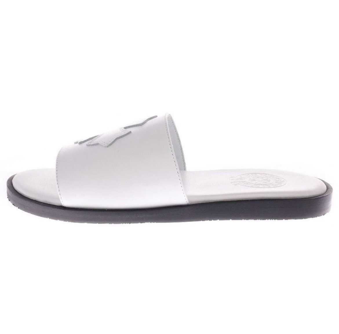 Chrome Hearts Chrome hearts white leather slippers Sandals size 37 Size US 7 / EU 40 - 4 Thumbnail
