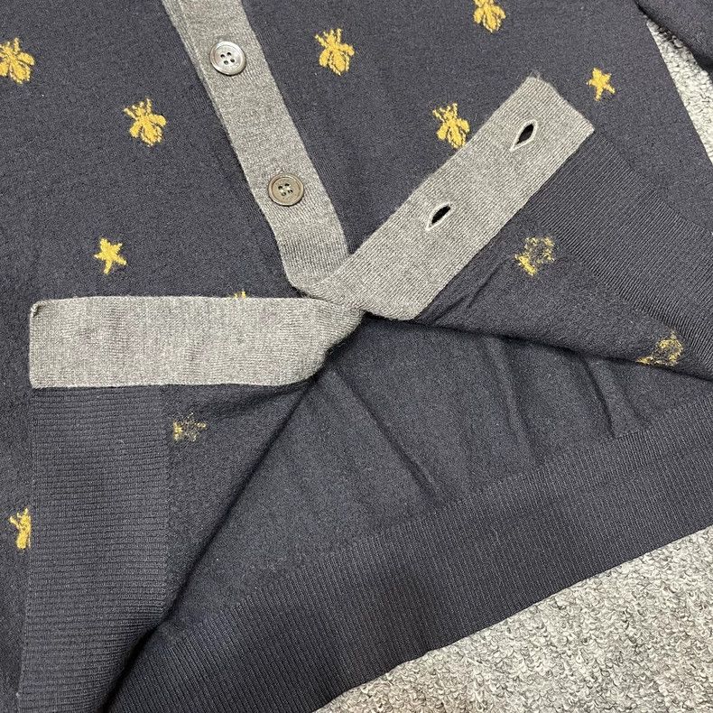 Gucci Gucci Knitted cardigan little bee sweater 2501-Nextarrow Size US M / EU 48-50 / 2 - 7 Thumbnail
