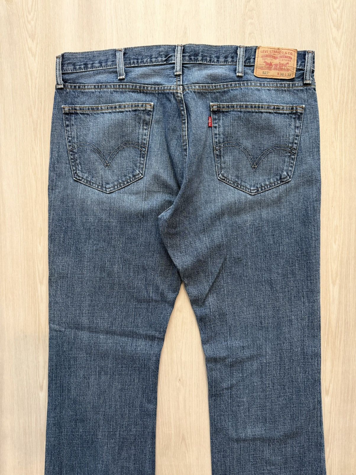 Levi's Vintage Y2K Levis 527 Sz 38x32 Cowboy Bootcut Western Denim Size US 38 / EU 54 - 2 Thumbnail