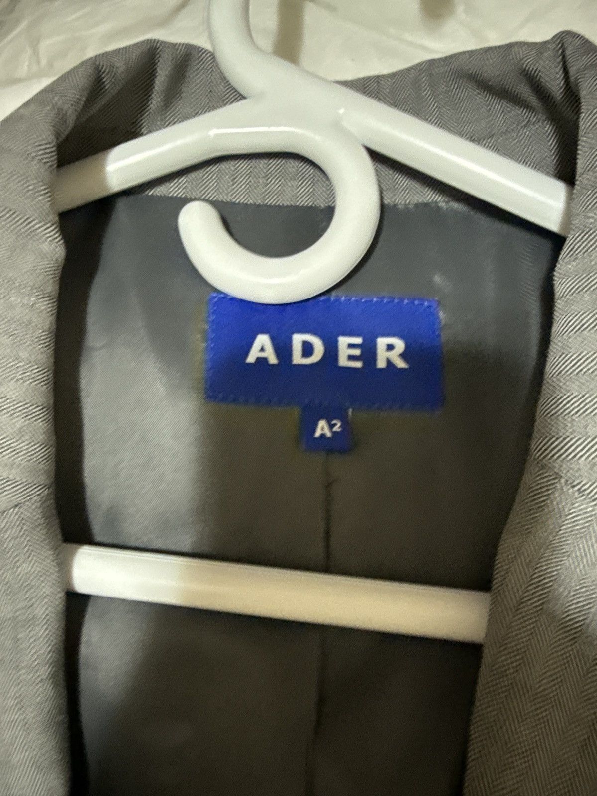 Ader Error Ader error cut-out grey blazer Size 48R - 5 Thumbnail