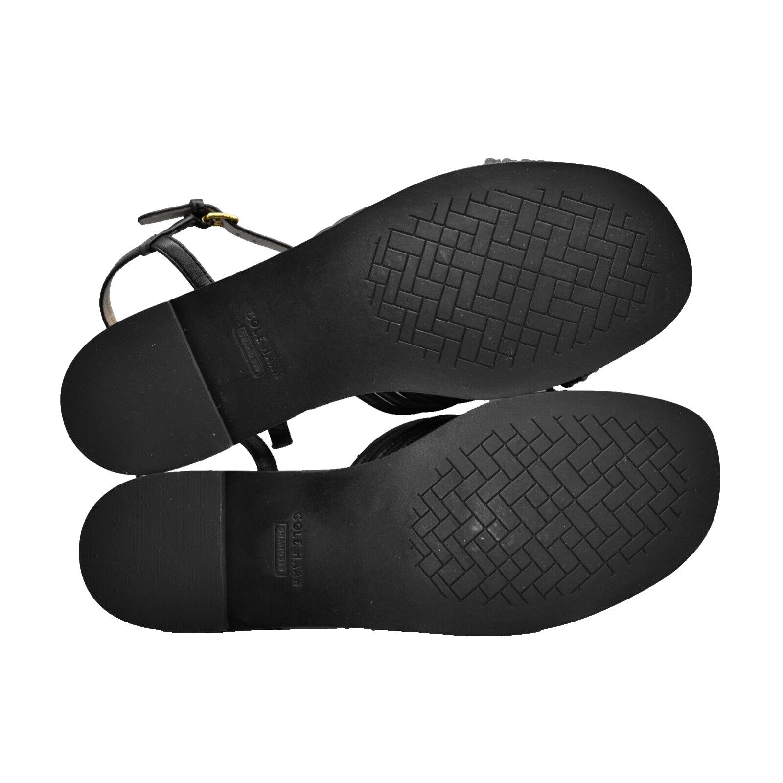 Cole Haan NEW COLE HAAN Leather Jitney Knot Strappy Sandals 8.5 B $160 Size US 8.5 / IT 38.5 - 5 Thumbnail
