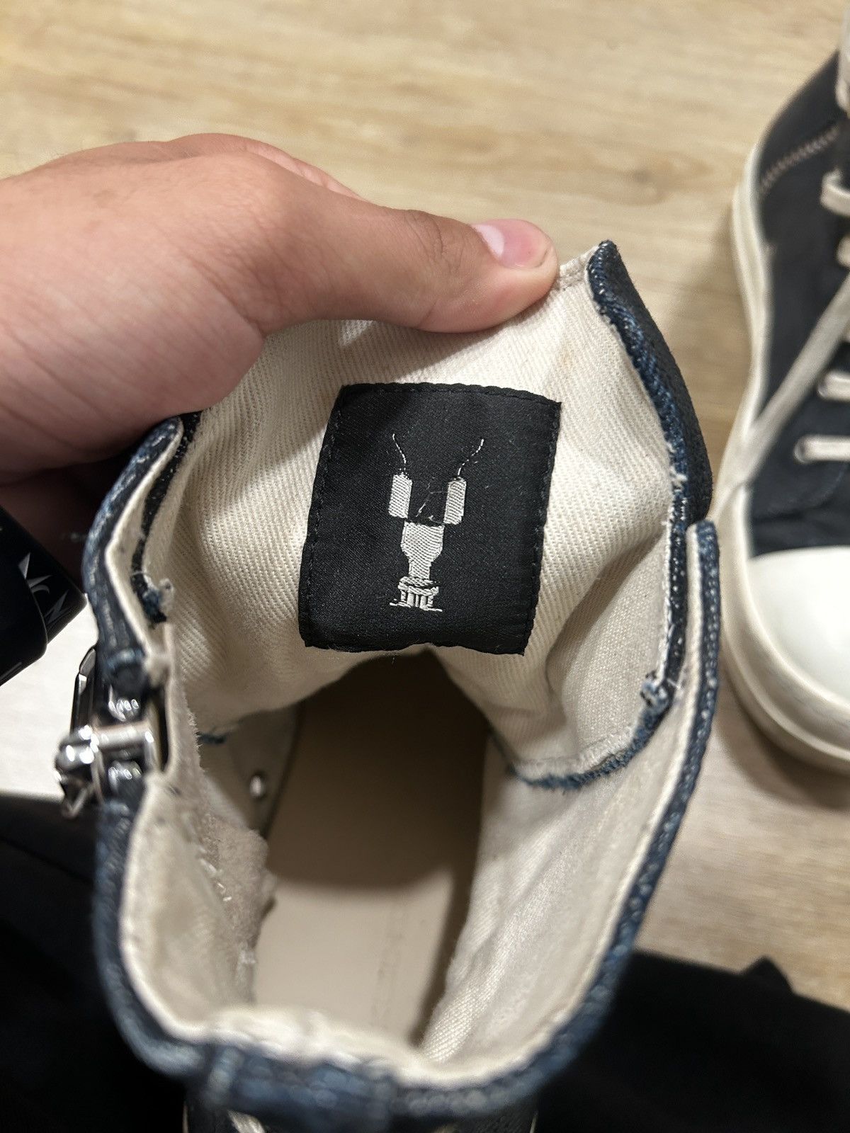 Rick Owens rick owen ramones Size US 9 / EU 42 - 2 Thumbnail