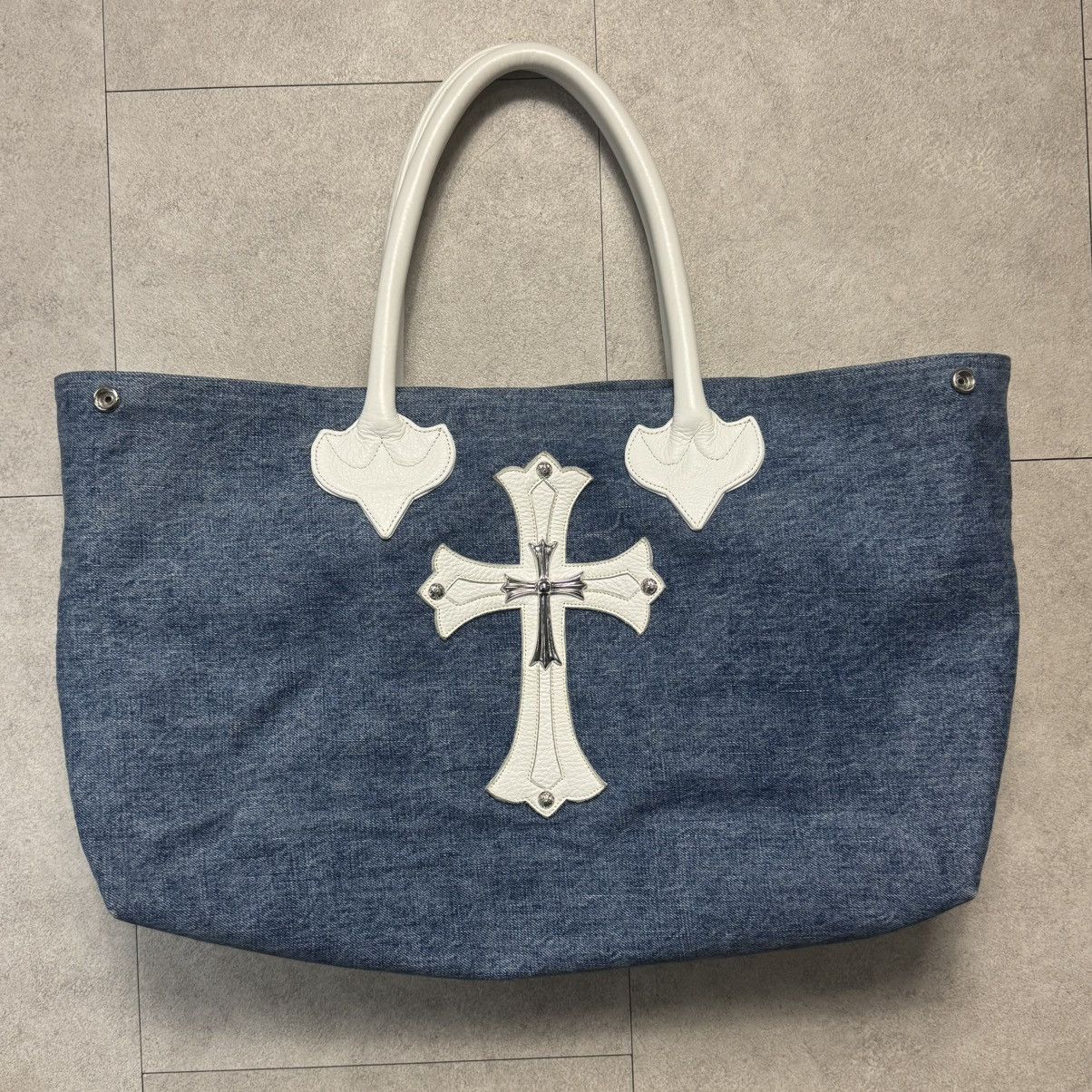 Chrome Hearts Chrome hearts indigo denim Cross Tote Size ONE SIZE - 7 Thumbnail