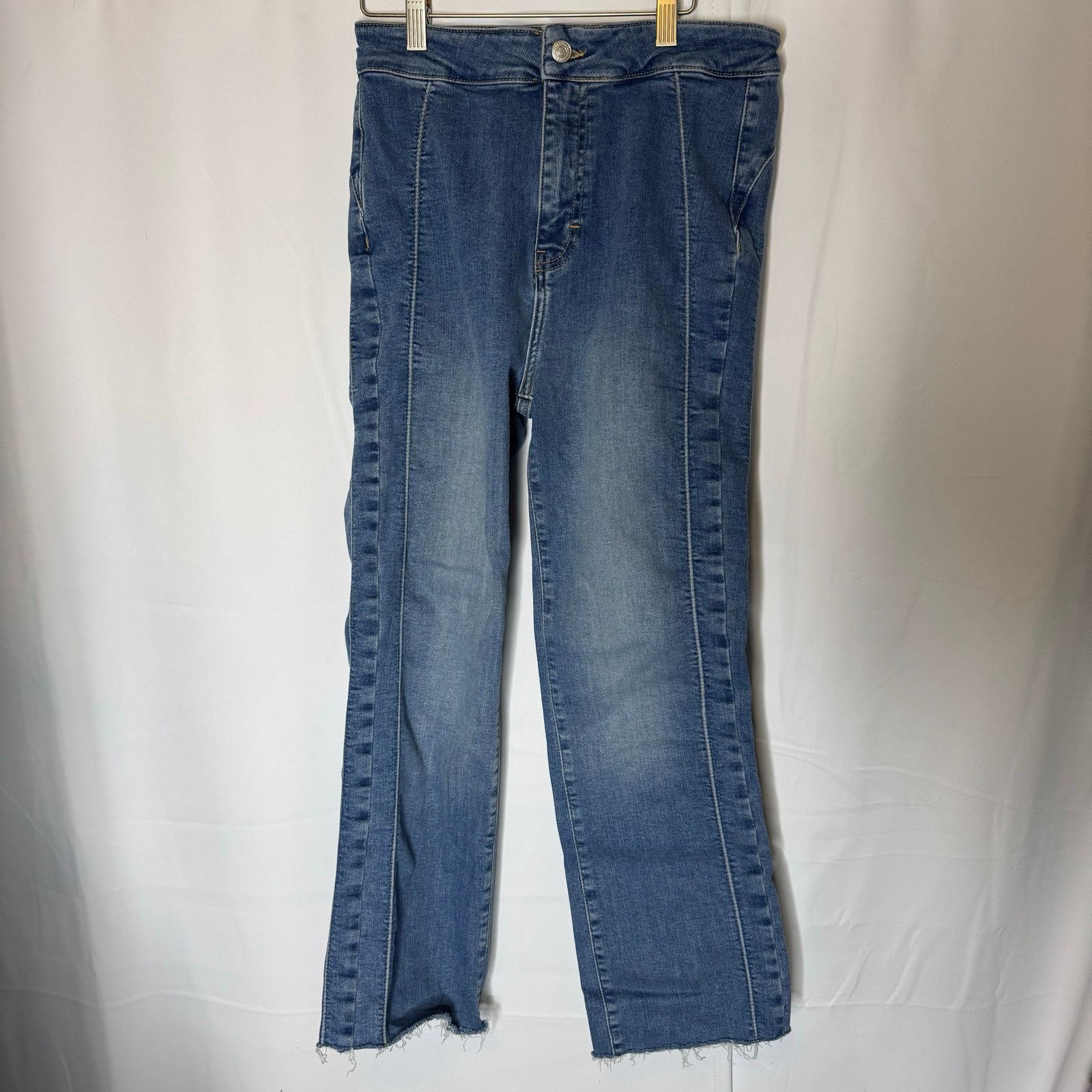 Free People Free People We The Free Ankle Jeans 29 Stretch Booty-Lifting Size 29" - 2 Thumbnail