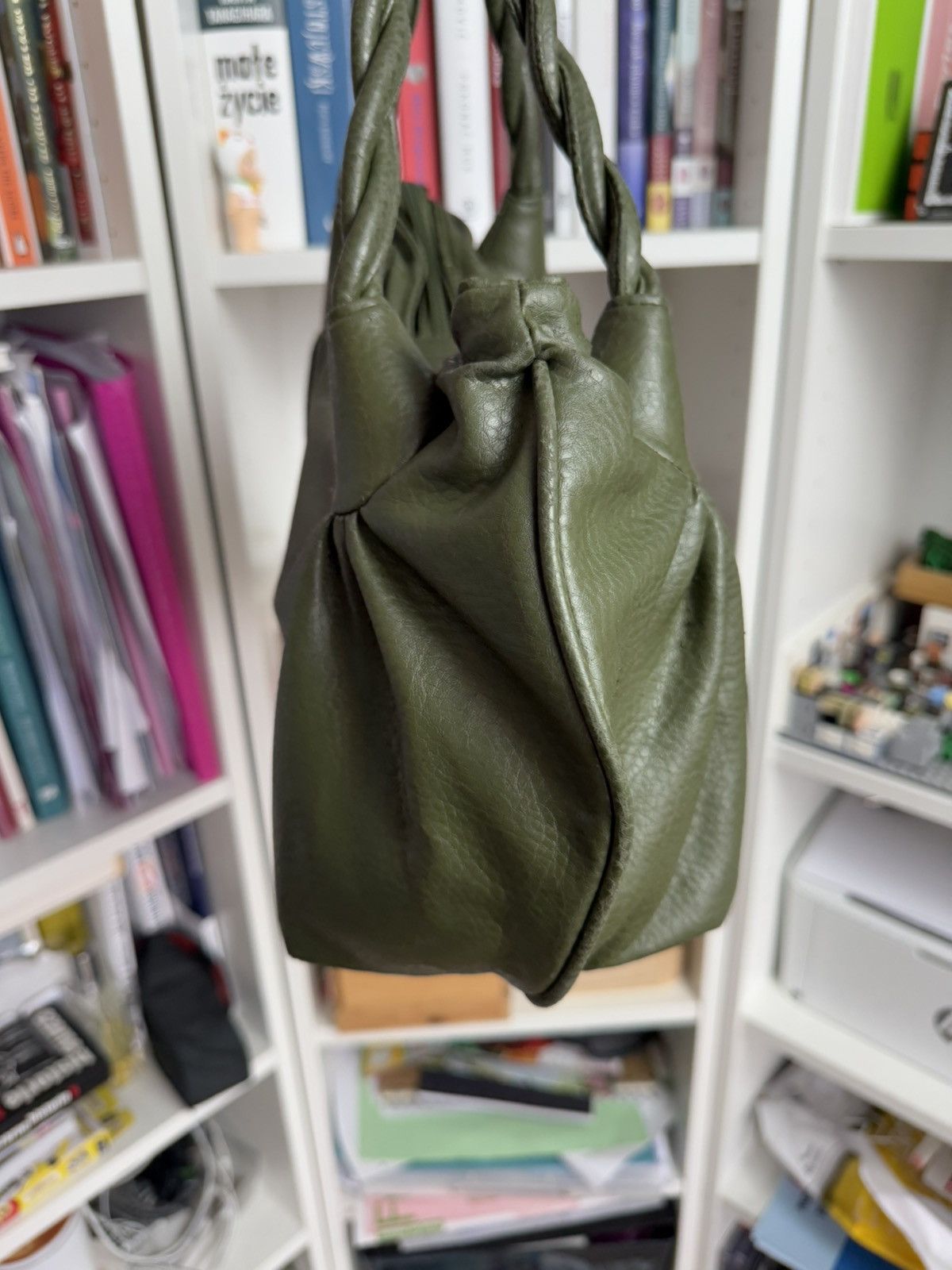 Japanese Brand VIntage y2k leather shoulder hand bag avantgarde opium retro Size ONE SIZE - 9 Thumbnail