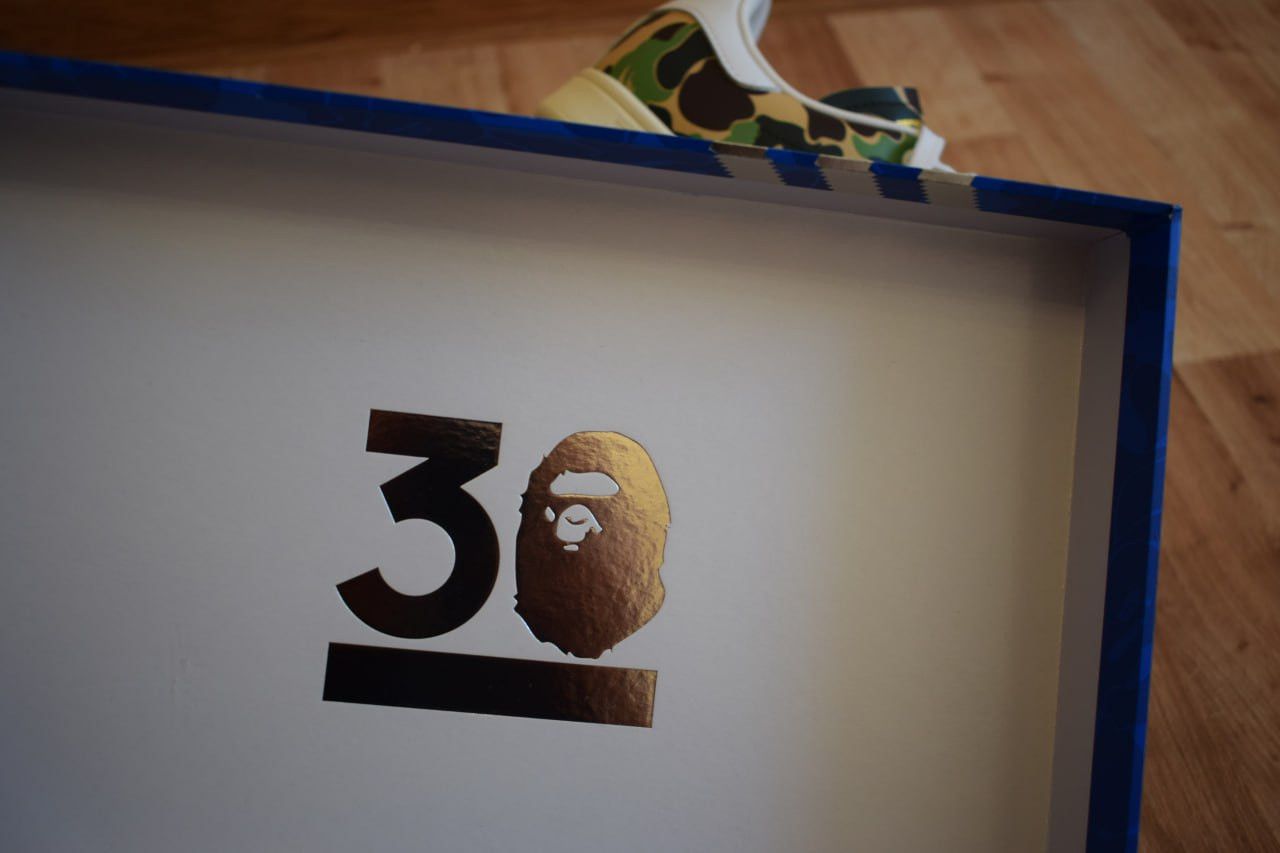 Bape Bape x Adidas Stan Smith Size US 6.5 / EU 39-40 - 13 Thumbnail