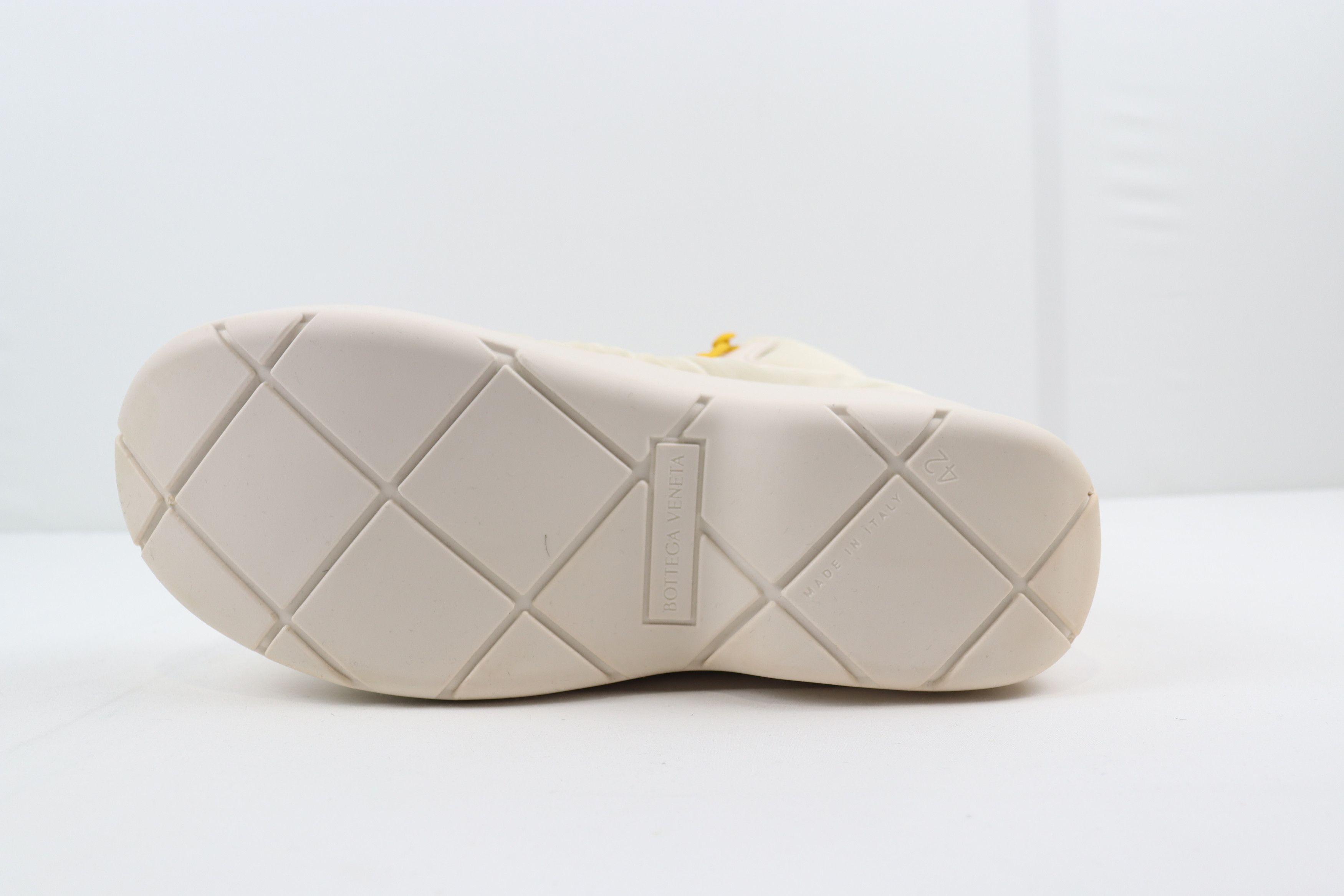 o1rshd10124 Bomber String Puddle Ankle Boots in White - Main Image