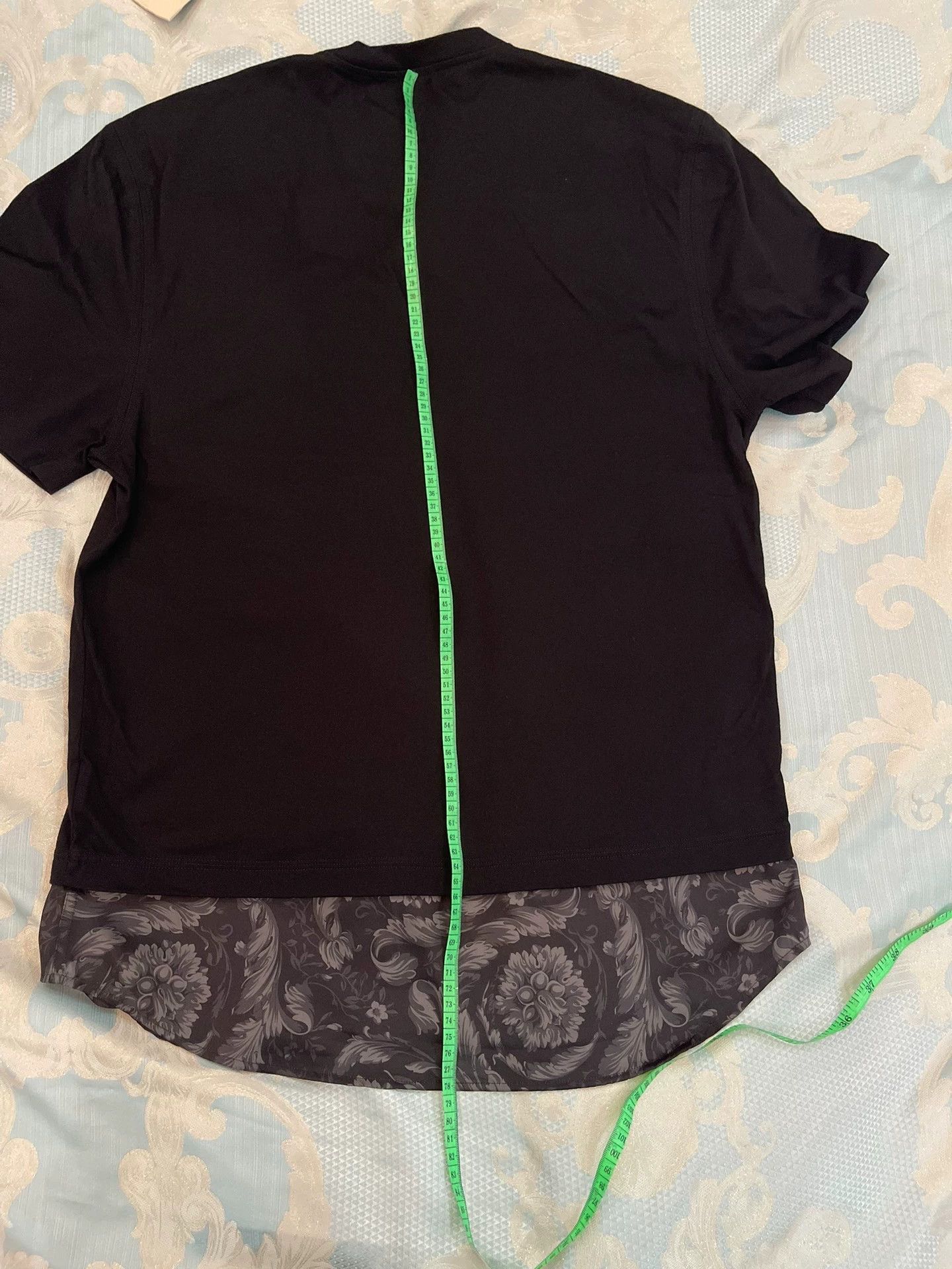 Versace Versace 2024 Embroidered Logo SilkBaroque Tee S(L) Size US S / EU 44-46 / 1 - 9 Thumbnail