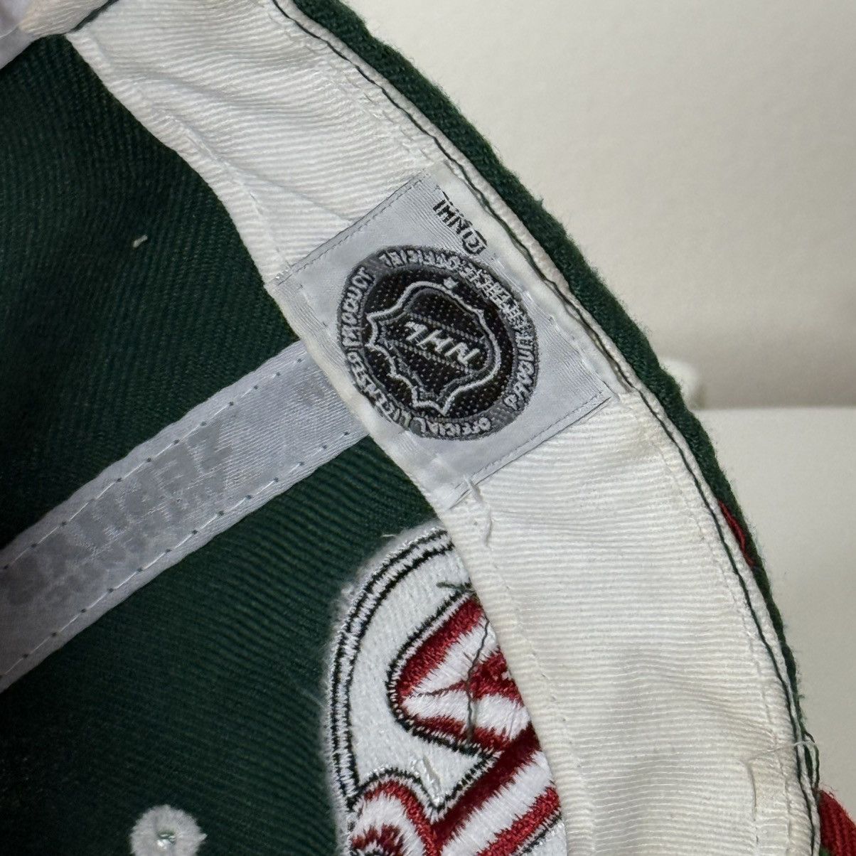 Vintage Vintage New Jersey Devils NHL Snapback Hat – Zephyr Z-Hat Size ONE SIZE - 11 Thumbnail